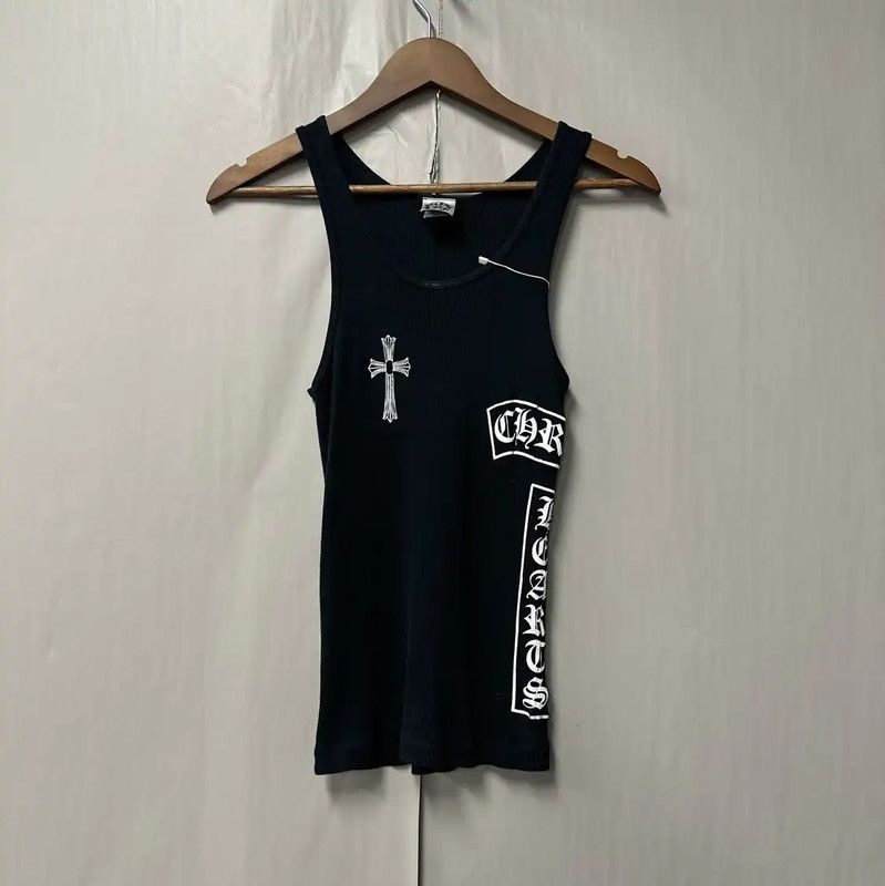 blue dress for baby girl Chrome Hearts Deadly Doll Graphic Men Tank Top main image 0