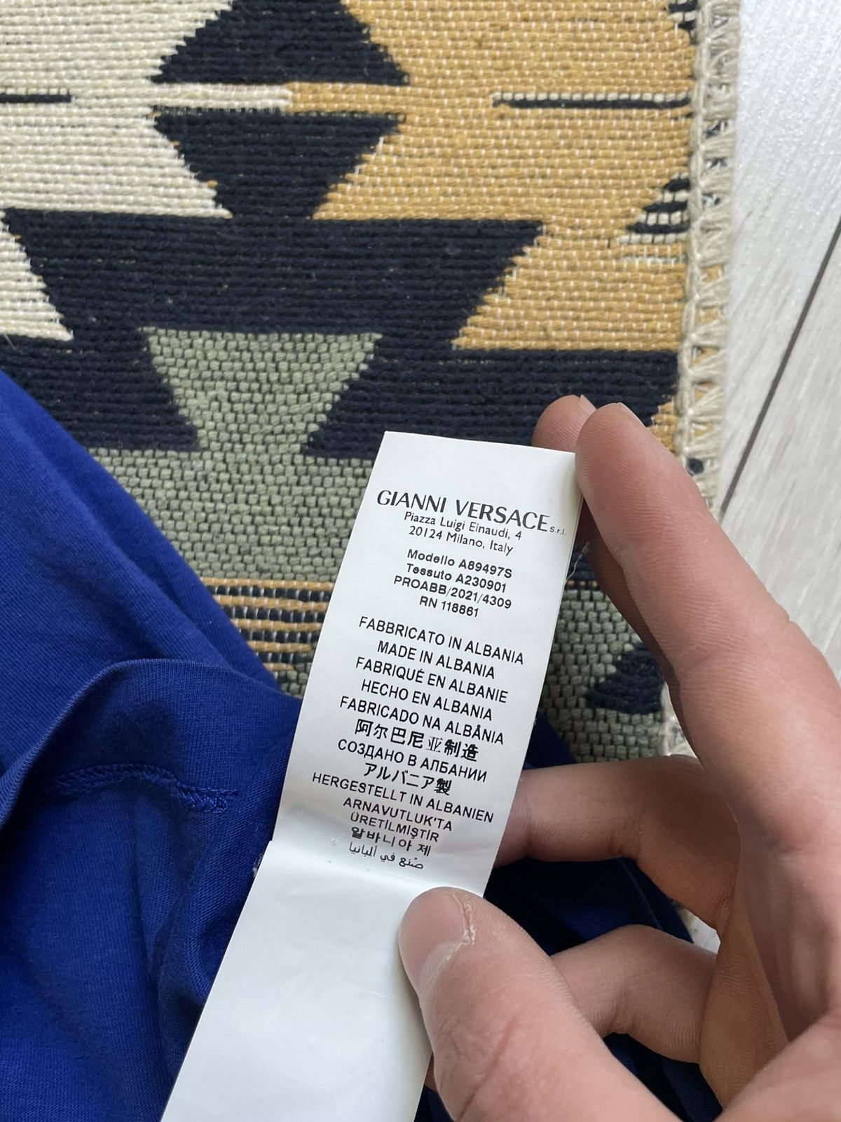 Versace Versace Meduza Big Logo T-shirt Size US M / EU 48-50 / 2 - 8 Thumbnail