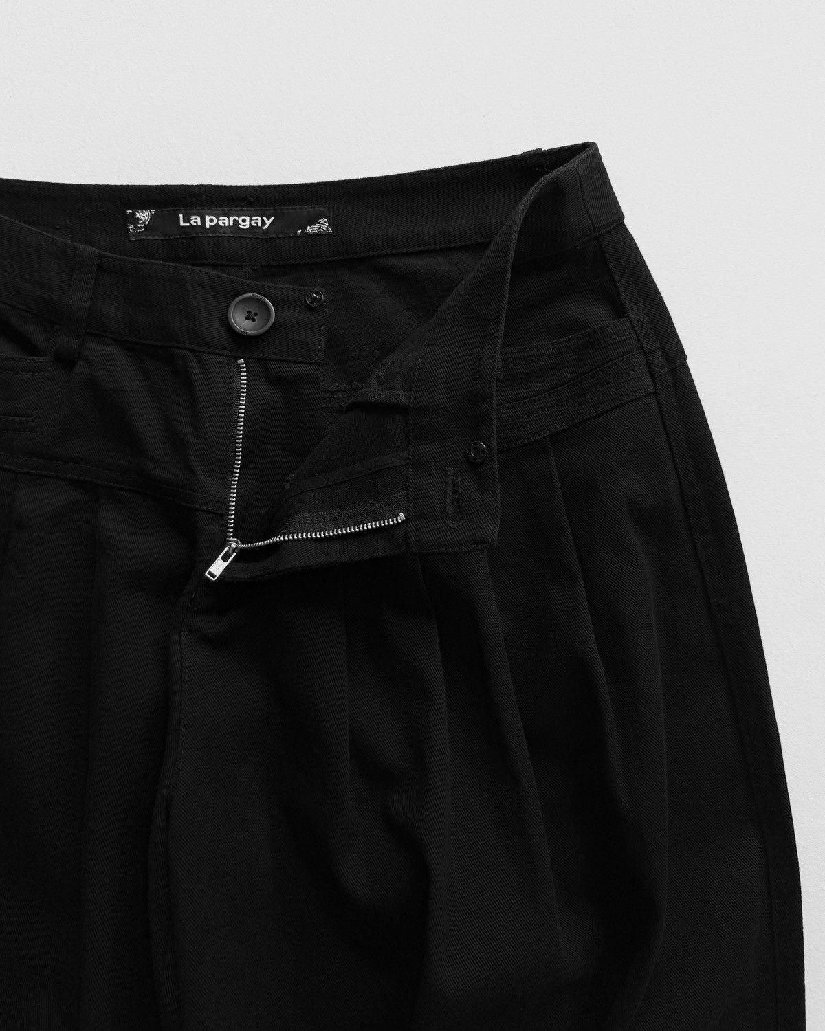Japanese Brand LA PARGAY BLACK HAREM PANTS Size US 30 / EU 46 - 5 Thumbnail