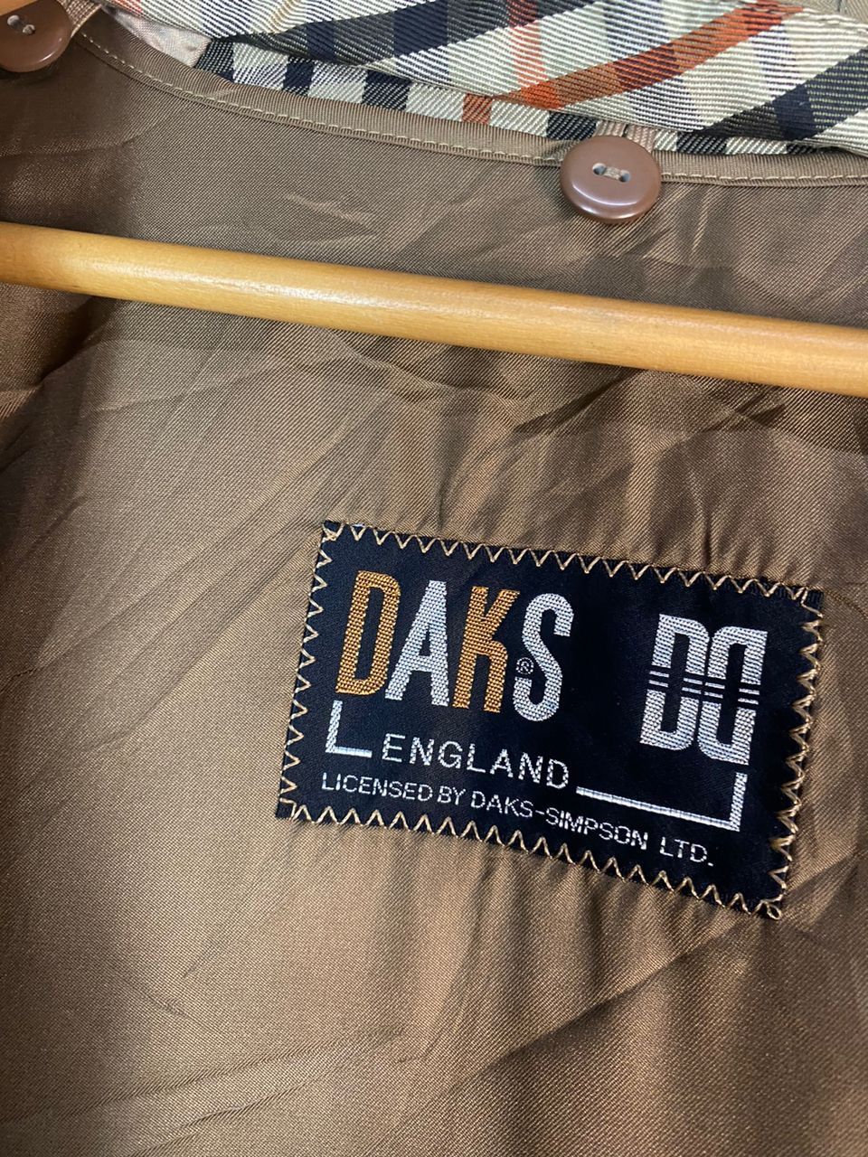 DAKS × Vintage Unisex🔥 vintage darks London long trench coat Size US M / EU 48-50 / 2 - 8 Thumbnail