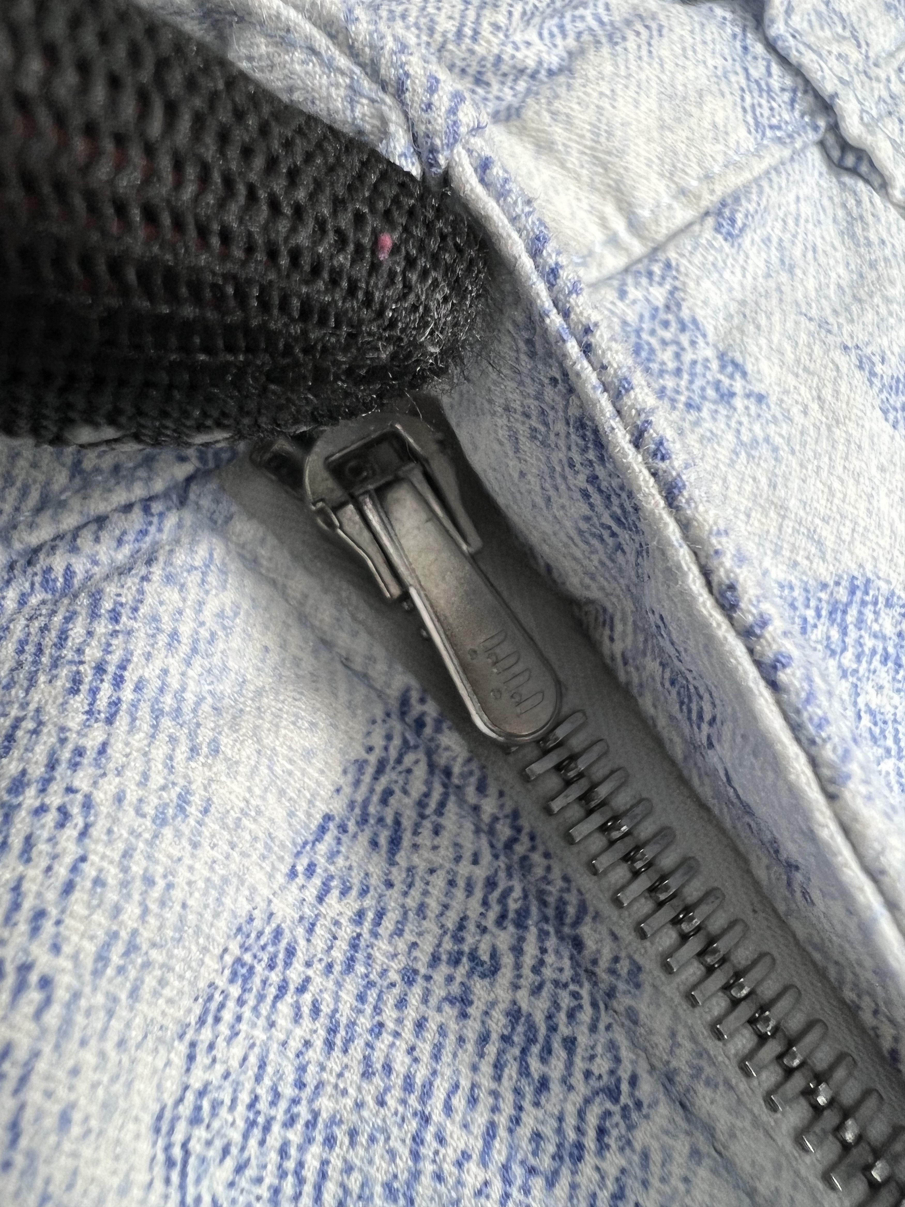 Escada ESCADA Blue Wash Striped Denim GTMPT372 Size 28" / US 6 / IT 42 - 5 Thumbnail