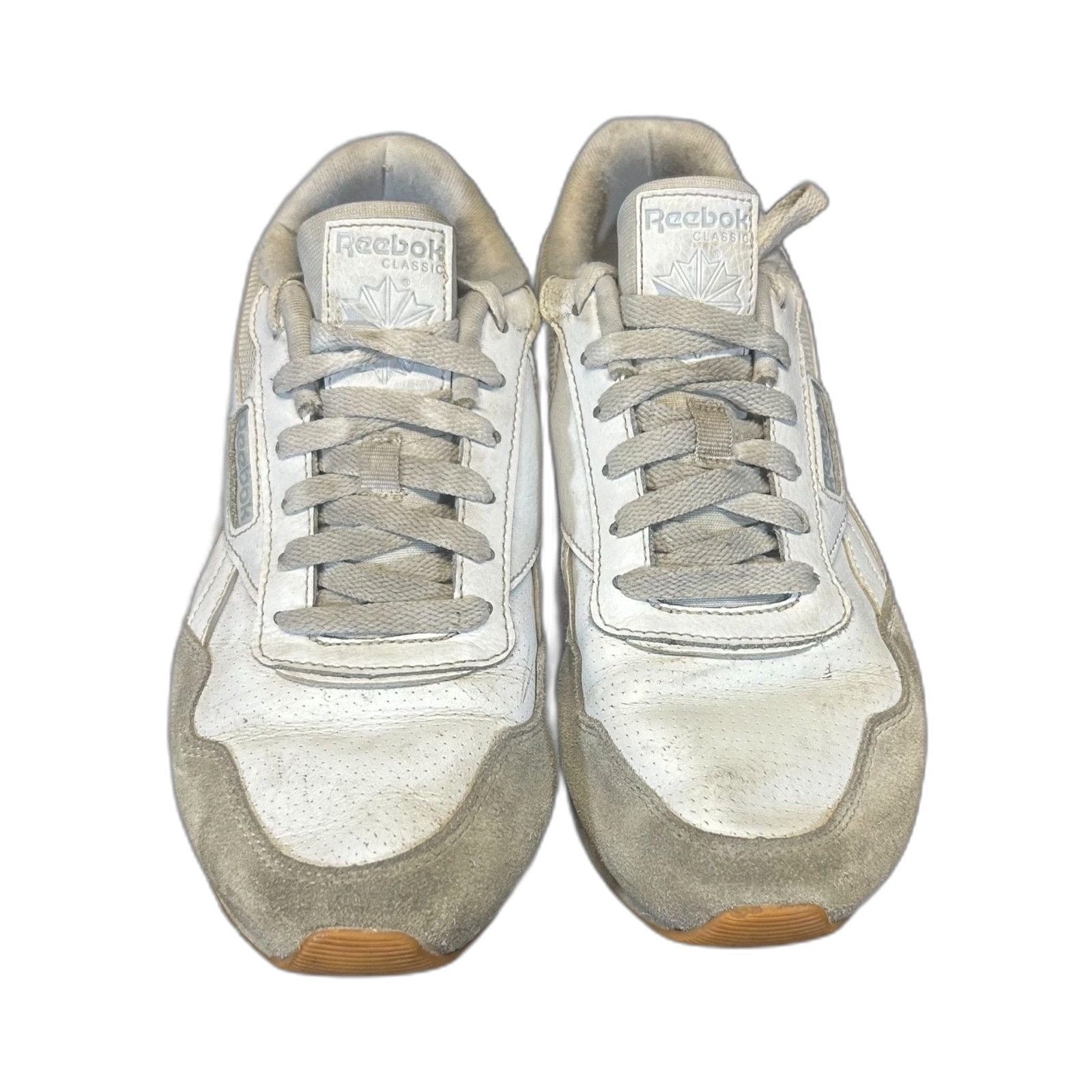 Reebok Reebok Classic Harman Run Sneakers White/Gum Woman’s 8 US Size US 8 / EU 41 - 4 Thumbnail
