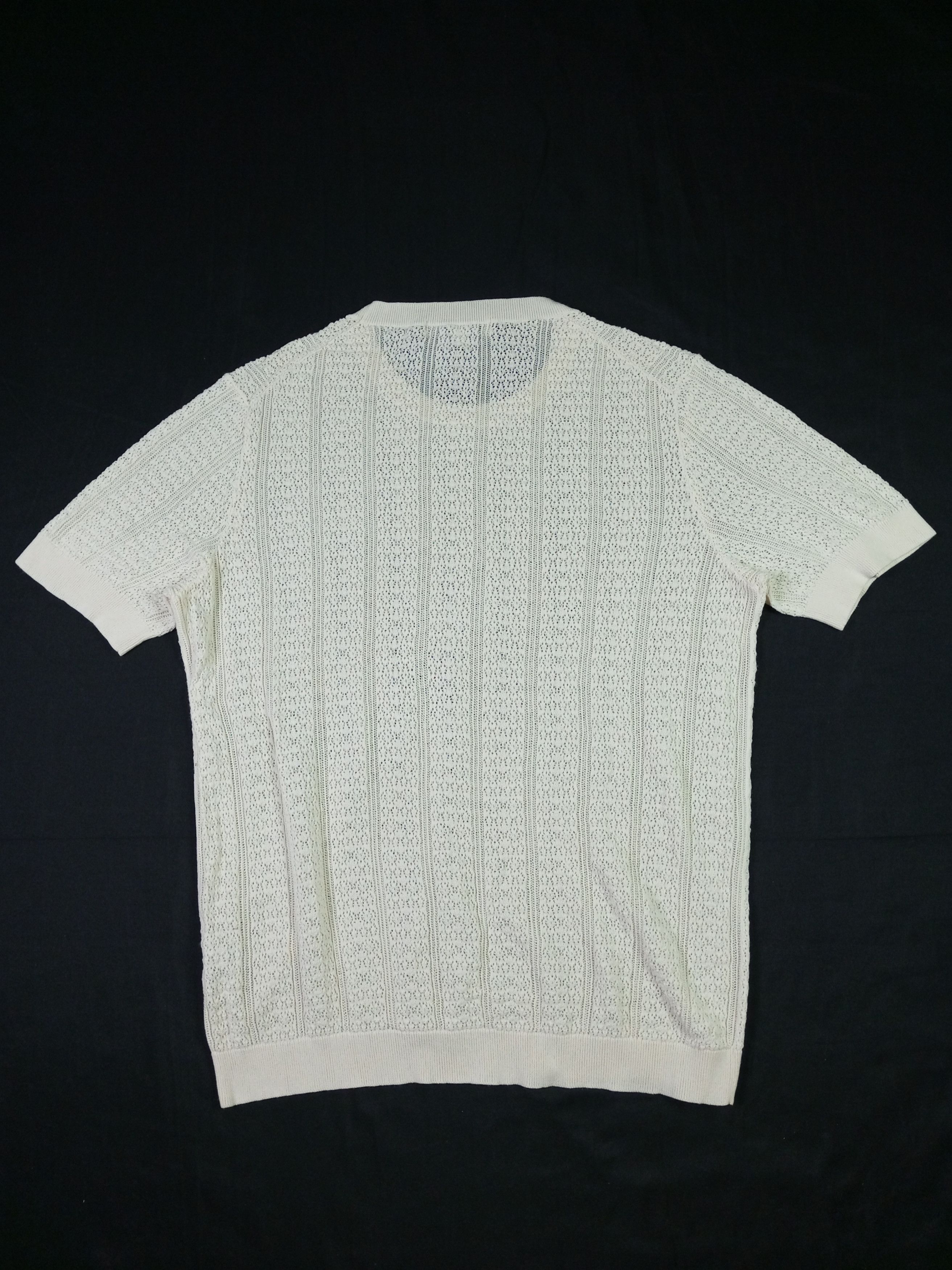 Designer × Japanese Brand × Uniqlo Uniqlo X Ines De La Fressange Mesh T Shirt Size US XXL / EU 58 / 5 - 11 Thumbnail