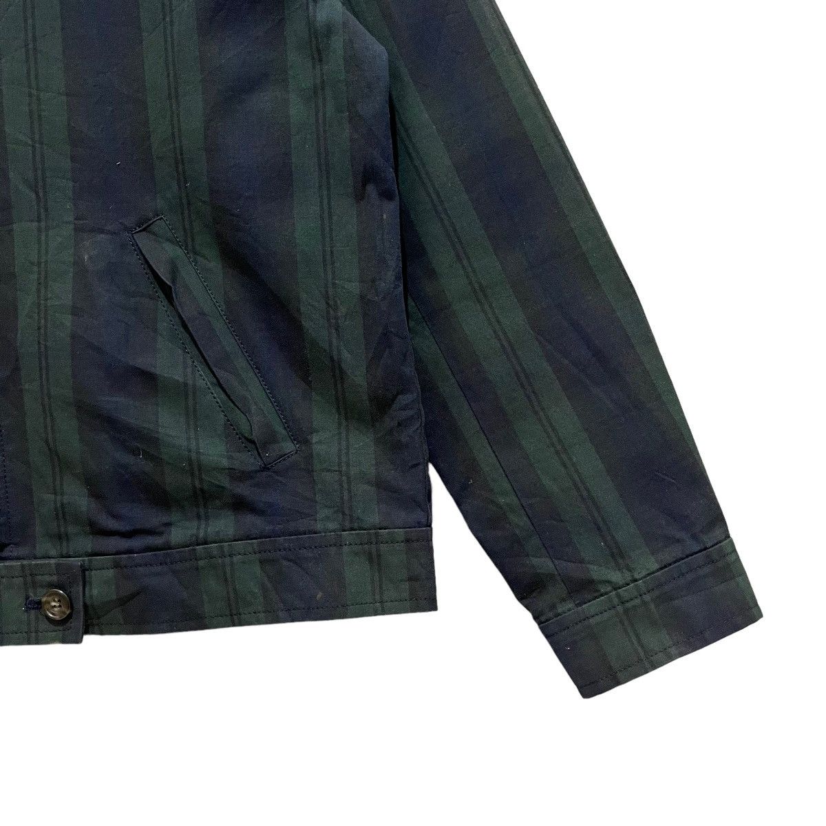 Chevignon Chevignon Zipper Tartan Cropped Jacket Size US S / EU 44-46 / 1 - 5 Thumbnail