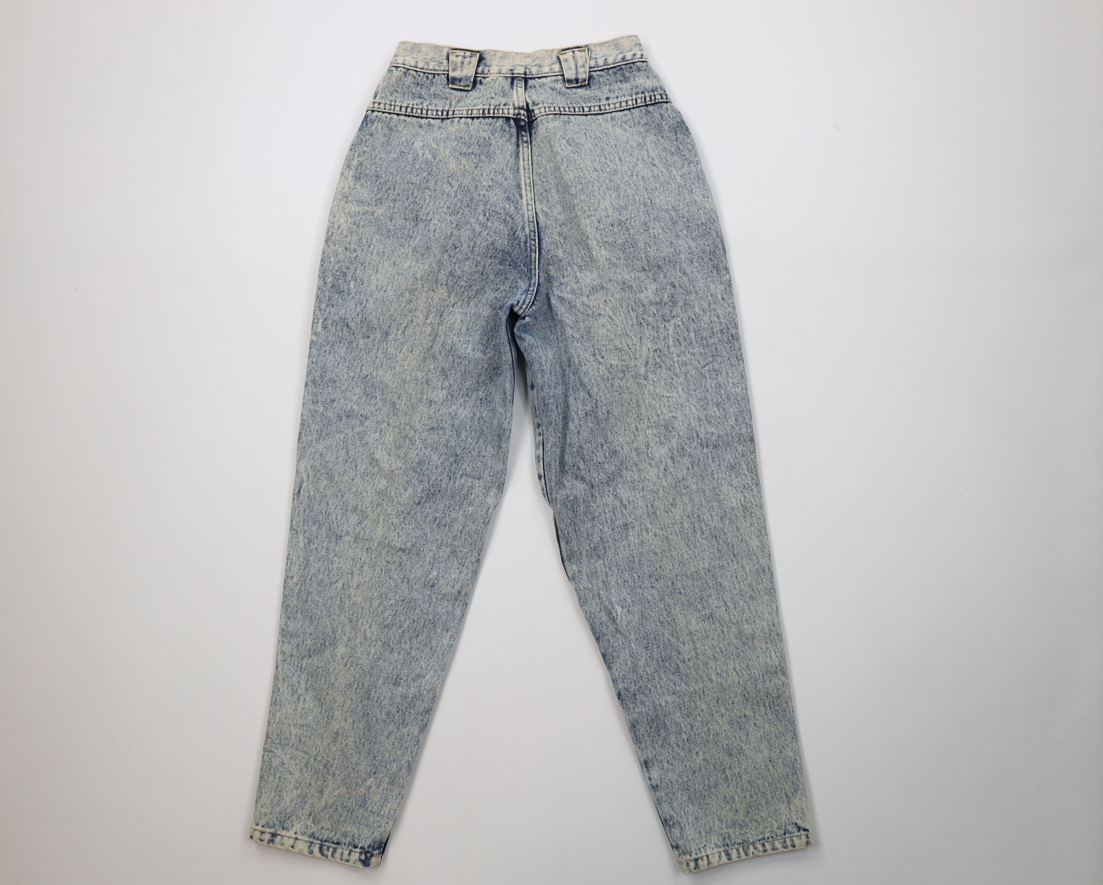 Vintage Vintage 80s 90s Streetwear Acid Wash High Waisted Jeans Size 34" / US 12 / IT 48 - 9 Thumbnail