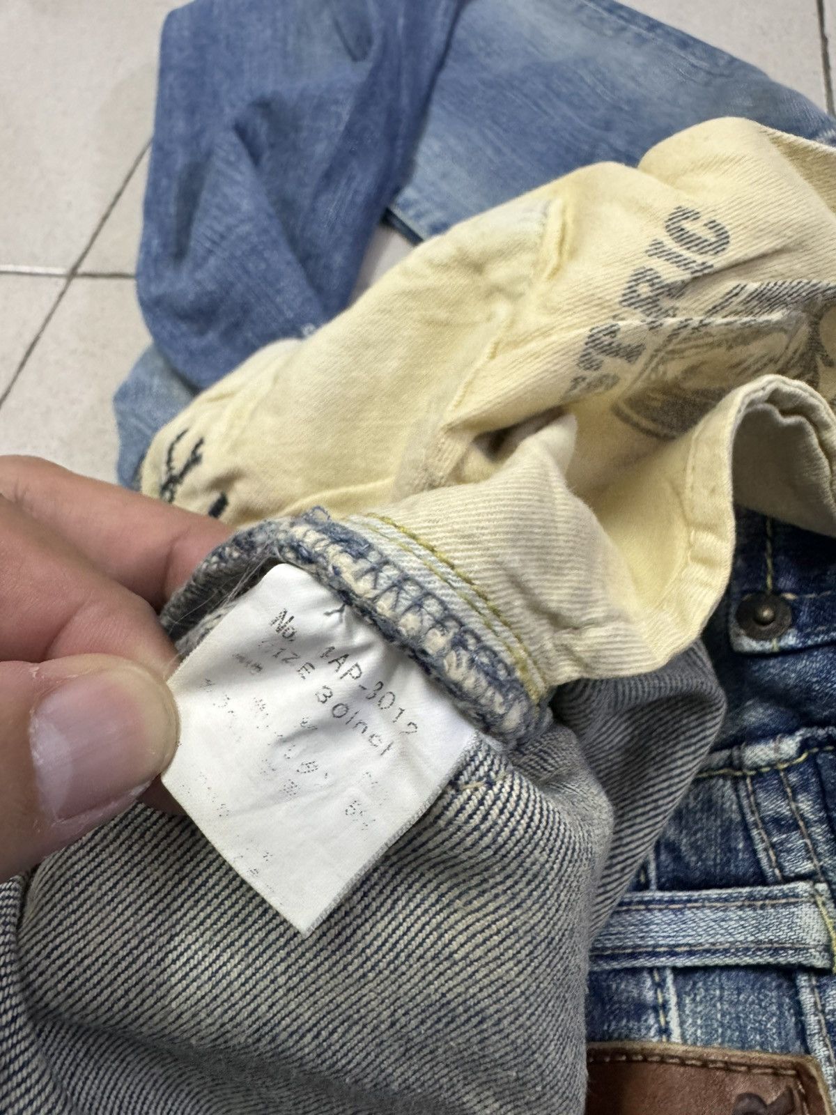 Hysteric Glamour HYSTERIC GLAMOUR x NEW YORK DOLLS JEANS SIZE 30 Size 30" / US 8 / IT 44 - 7 Thumbnail