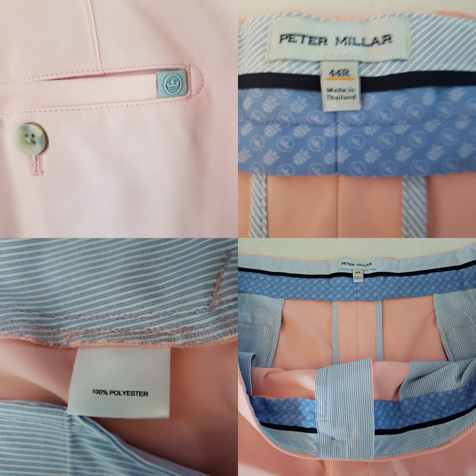Peter Millar Peter Millar Shorts Mens 44x7" Pink Crown Sport Casual Classic Golf Logo Size US 44 / EU 60 - 9 Thumbnail