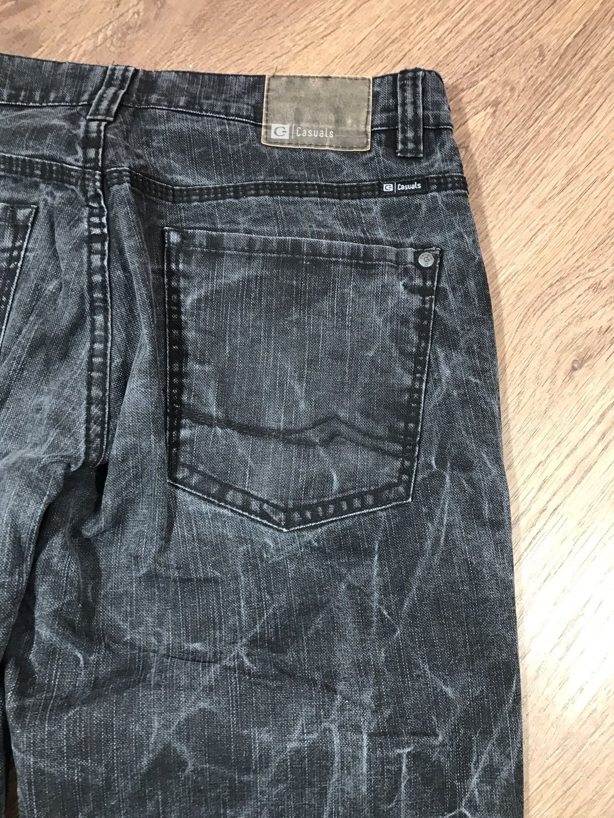 Japanese Brand × Vintage Vintage Distressed Denim Pants Jeans Size US 34 / EU 50 - 14 Thumbnail
