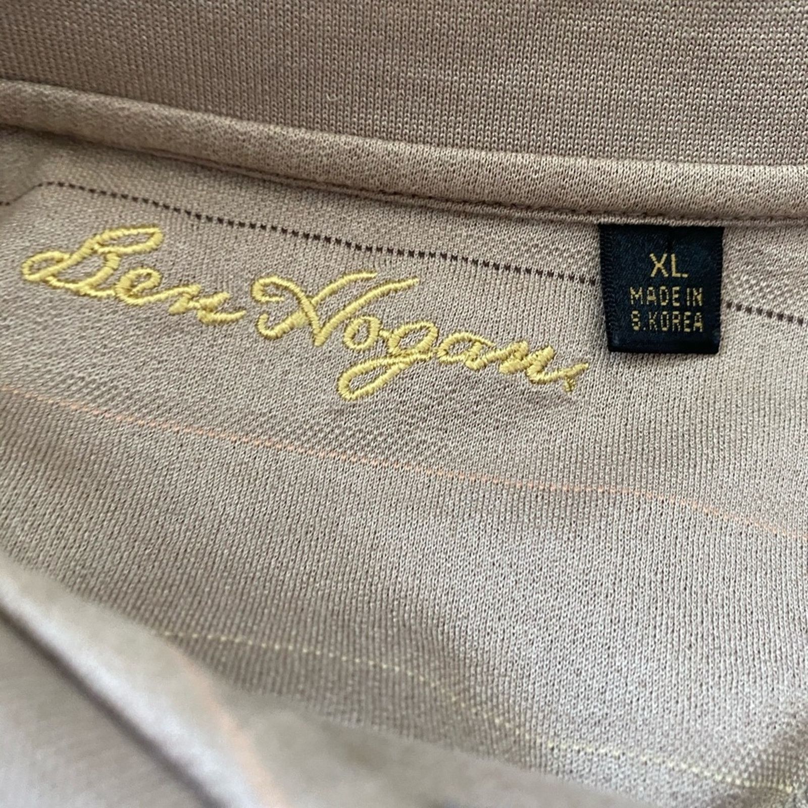 Hogan Ben Hogan Men's Size XL Golf Stripe Polo Shirt Size US XL / EU 56 / 4 - 6 Thumbnail