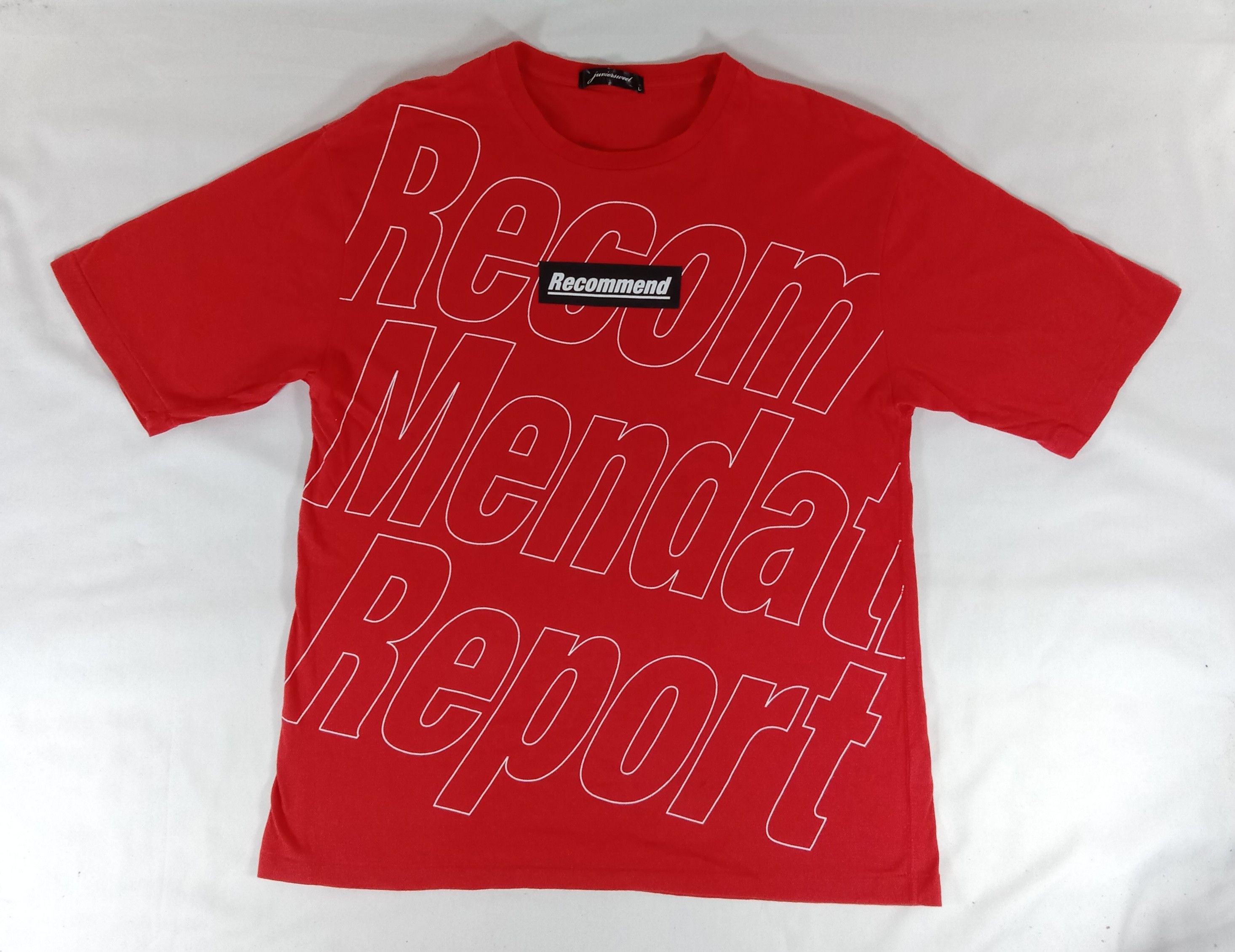 Fuck Art, Make Tees Vintage Recommend Logo Box T Shirt Size US L / EU 52-54 / 3 - 1 Thumbnail