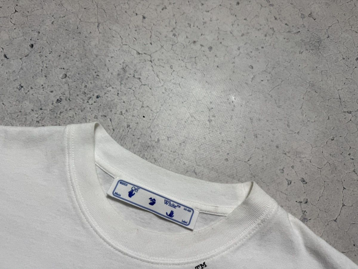 Off-White Off-White Monogram Luxury T-Shirt White Size S Size US S / EU 44-46 / 1 - 5 Thumbnail