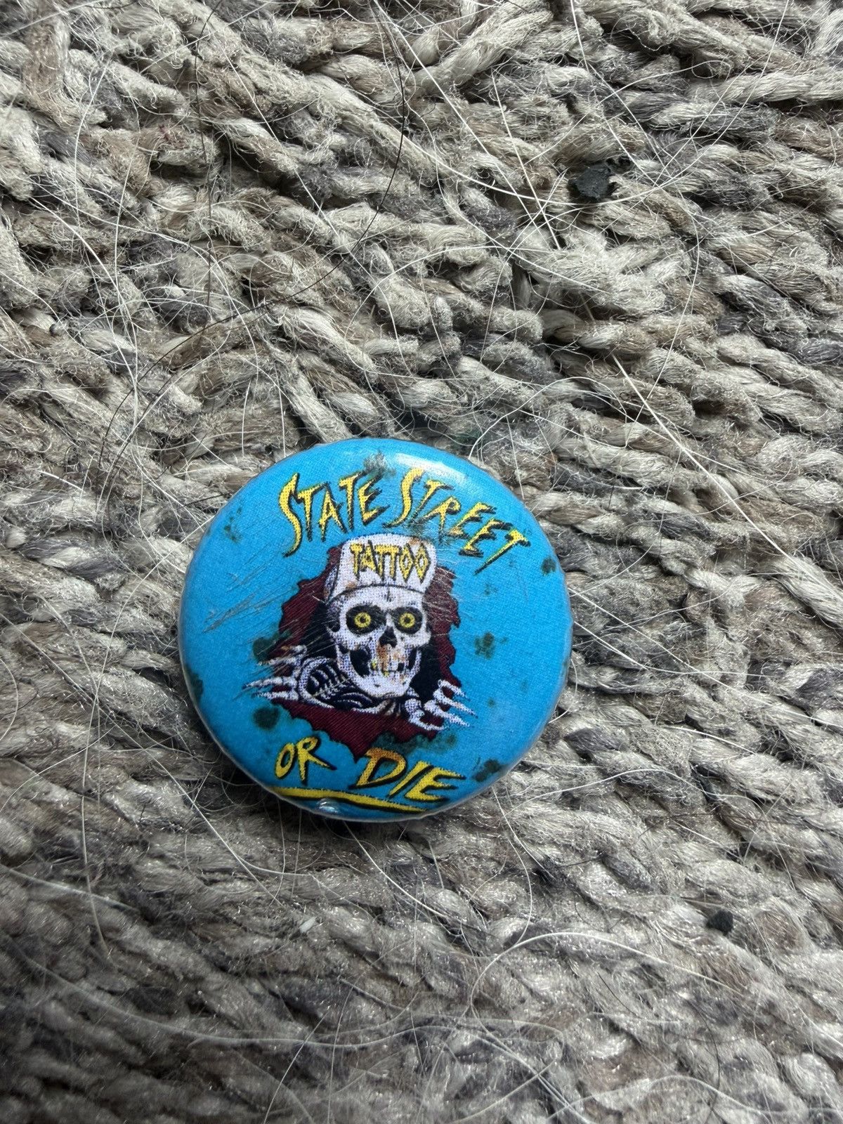 Hypebeast State Street Tattoo Or Die Pin Size ONE SIZE - 1 Thumbnail
