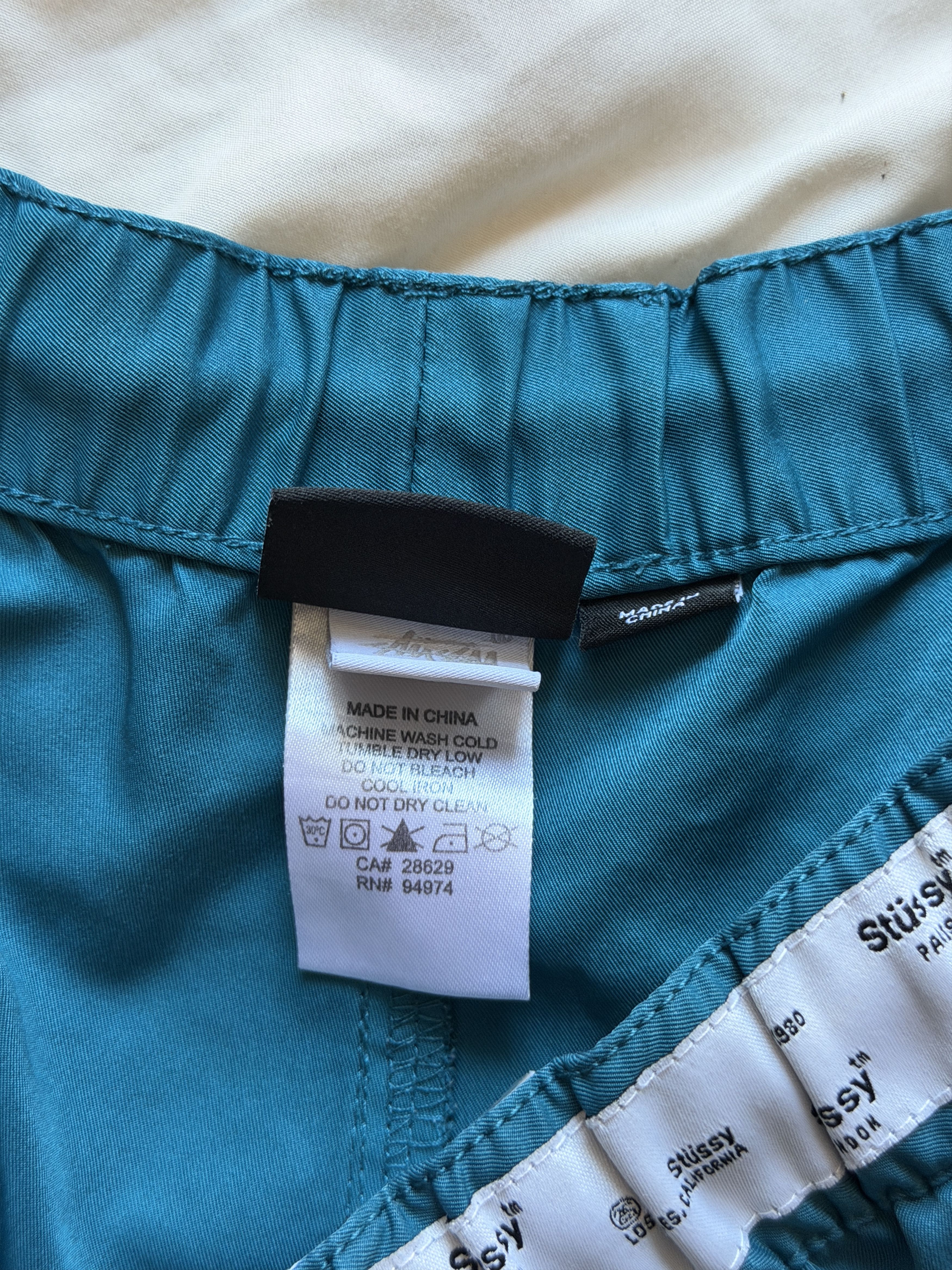 Stussy Stüssy Nylon Swim Shorts Size US 30 / EU 46 - 2 Thumbnail