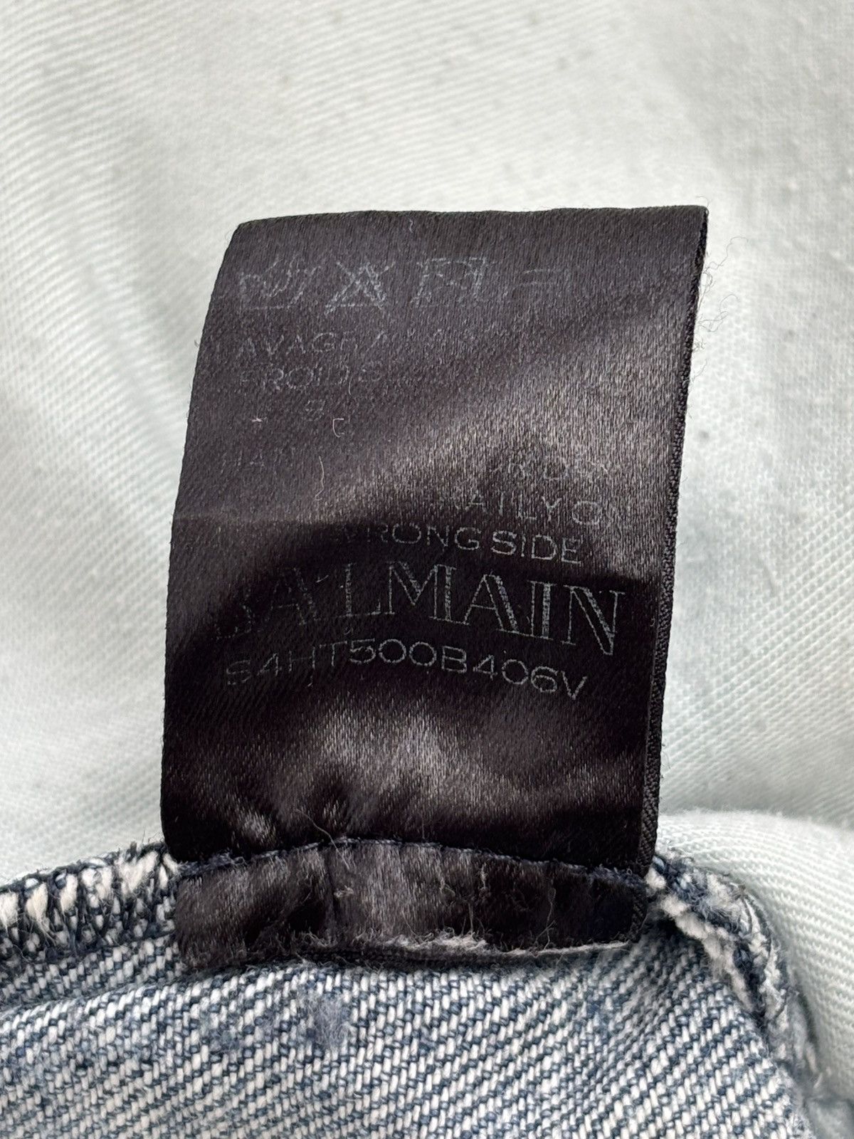 Balmain Biker Denim Jeans Size US 30 / EU 46 - 5 Thumbnail