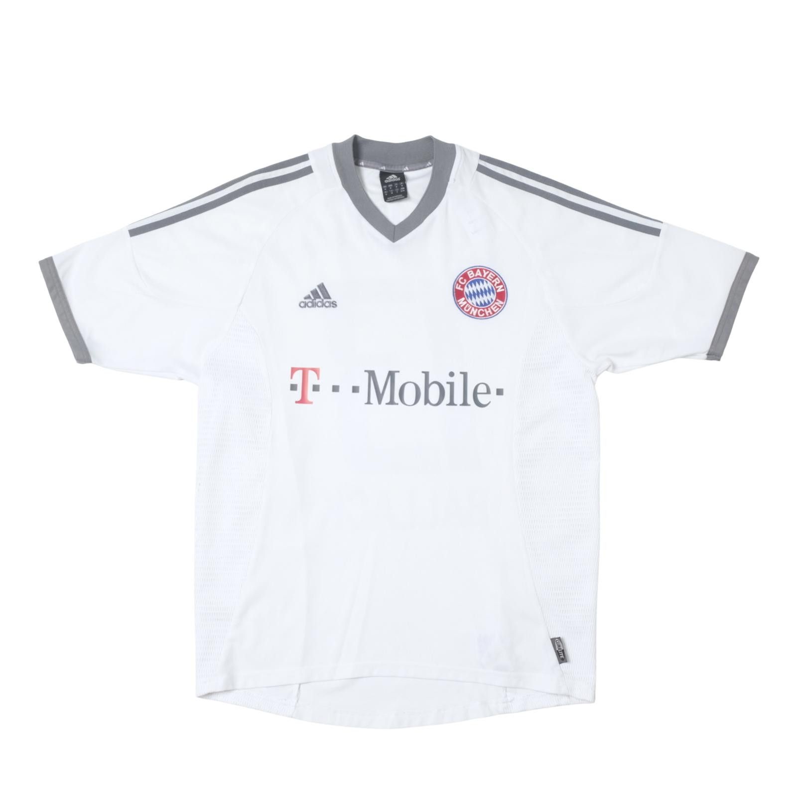 Adidas 2002/04 Bayern Munich Away Shirt Adidas Ballack (M) Size US M / EU 48-50 / 2 - 2 Thumbnail