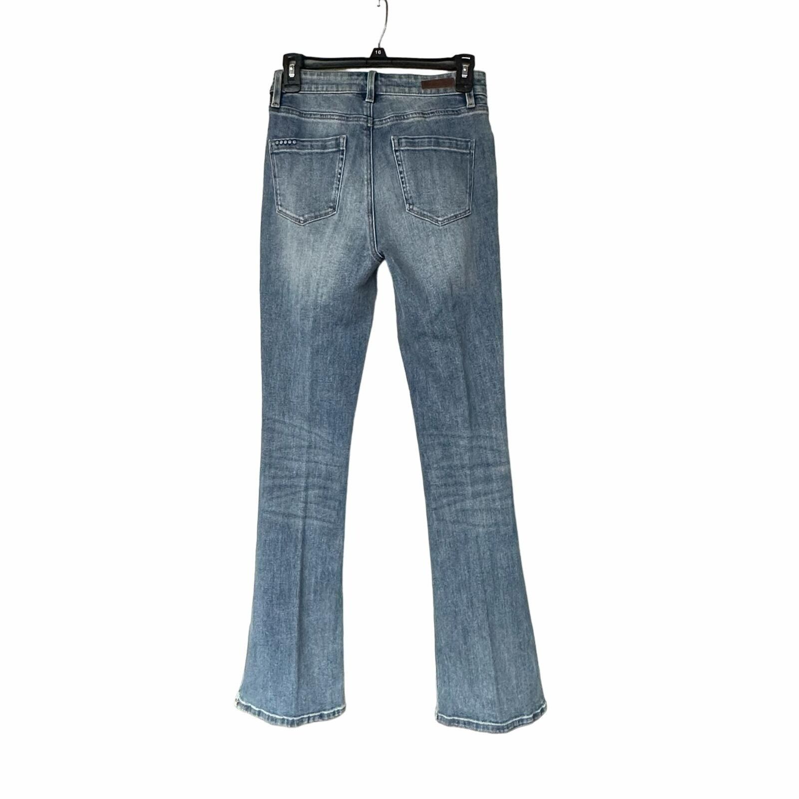 BLANKNYC ⭐BLANKNYC Sz 26 Women Jean Light Blue Slim Straight Pant Spl Size 26" / US 2 / IT 38 - 3 Thumbnail