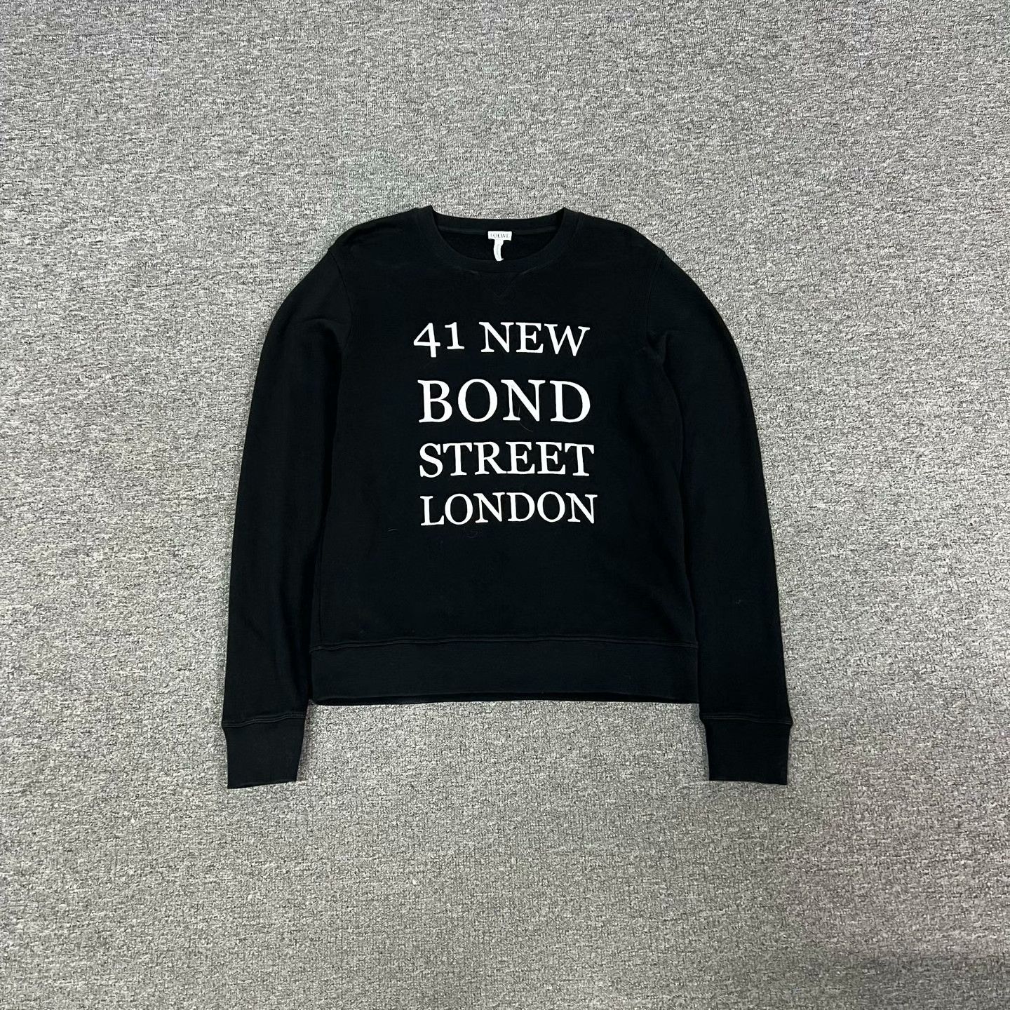 Loewe Loewe Slogan Big Logo Pullover Sweatshirt Size US S / EU 44-46 / 1 - 1 Thumbnail