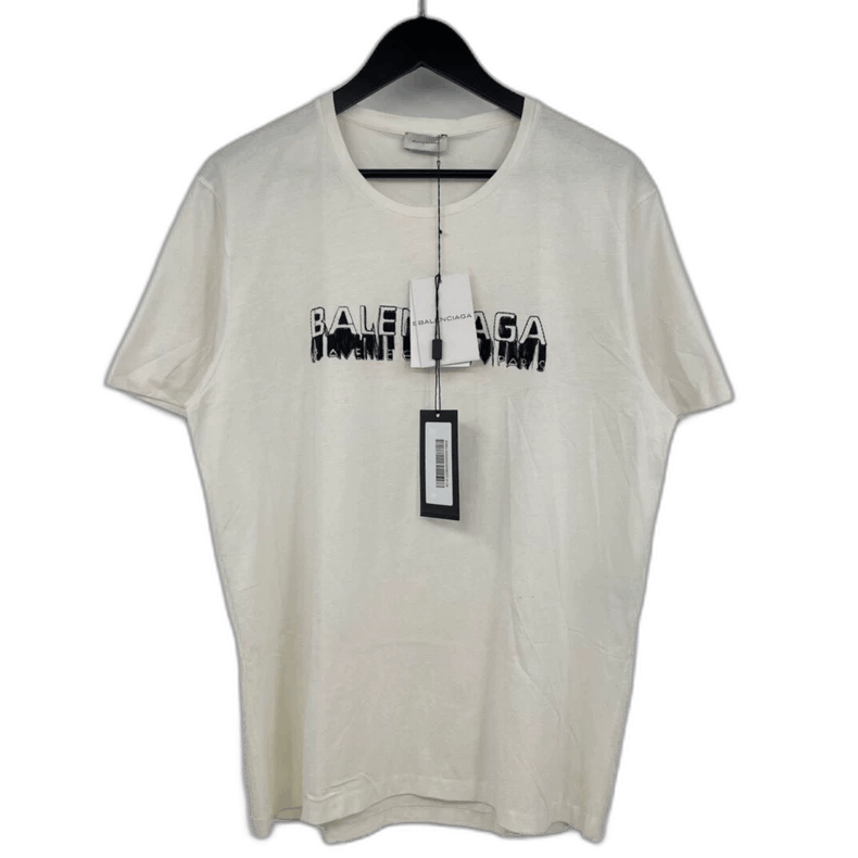 Balenciaga Balenciaga Embroidered Short Sleeve TShirt-2505 Size US XL / EU 56 / 4 - 1 Thumbnail