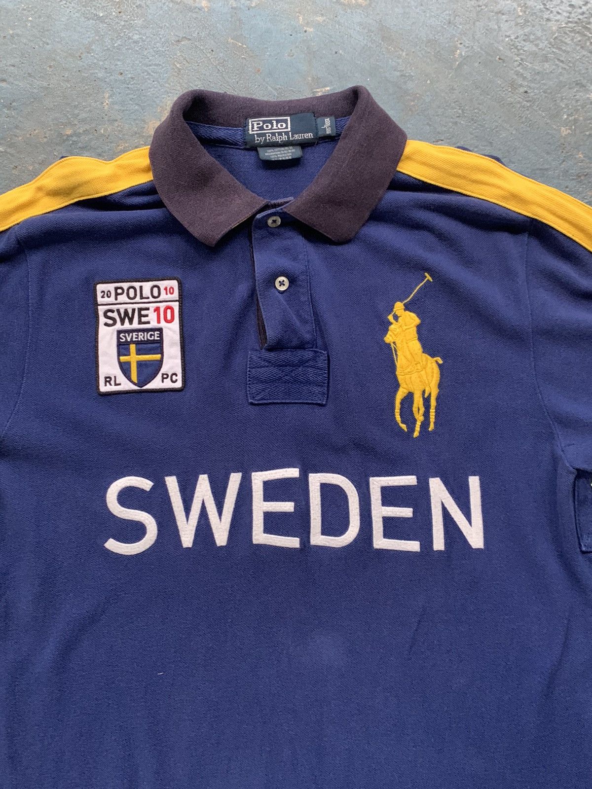トップス 00s Ralph Lauren SWEDEN polo shirts y2k 00s Ralph Lauren SWEDEN polo shirts y2k