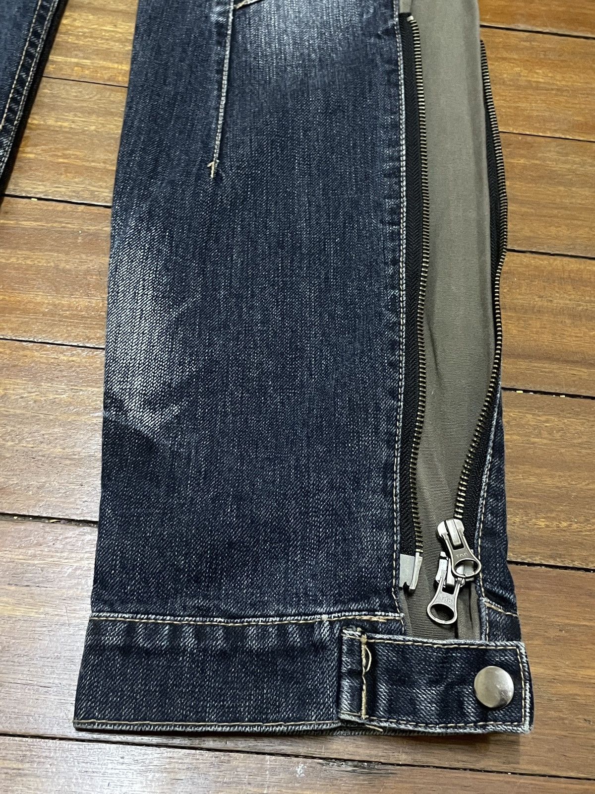 PPFM Very Rare Vintage Japanese Brand PPFM Tactical Jeans 1990s Size US 30 / EU 46 - 6 Thumbnail