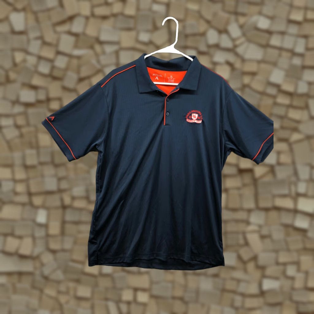 Vintage Antigua Polo Shirt Men's XL Pullover Embroidered Maple Meadows GC Blue Polo Short Sleeve Golf Shirt Mens XL Embroidered Antigua Polo Size US XL / EU 56 / 4 - 1 Thumbnail