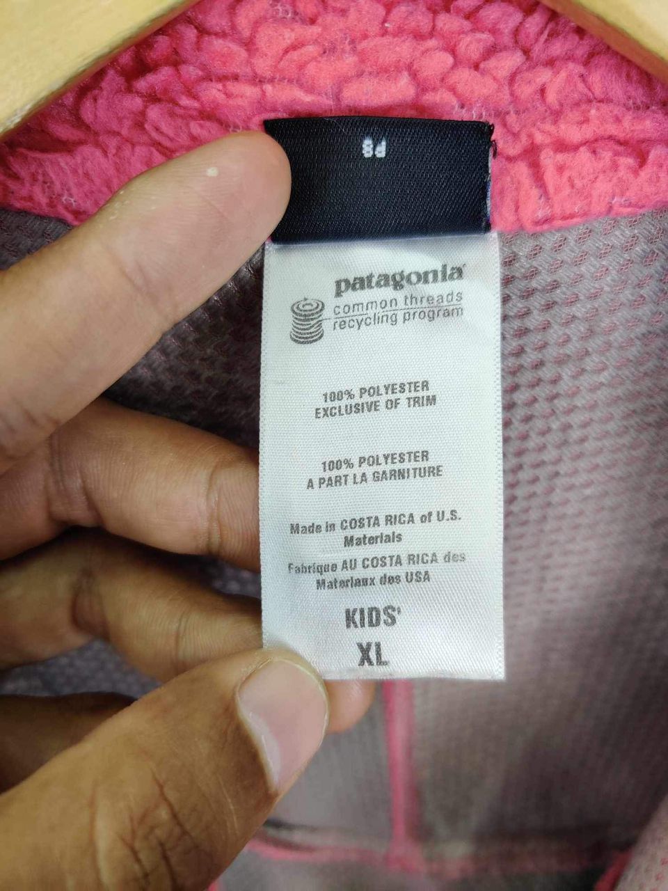 Patagonia Vintage Patagonia Kids Retro Deep Pile Fleece Jacket Size US XL / EU 56 / 4 - 13 Thumbnail