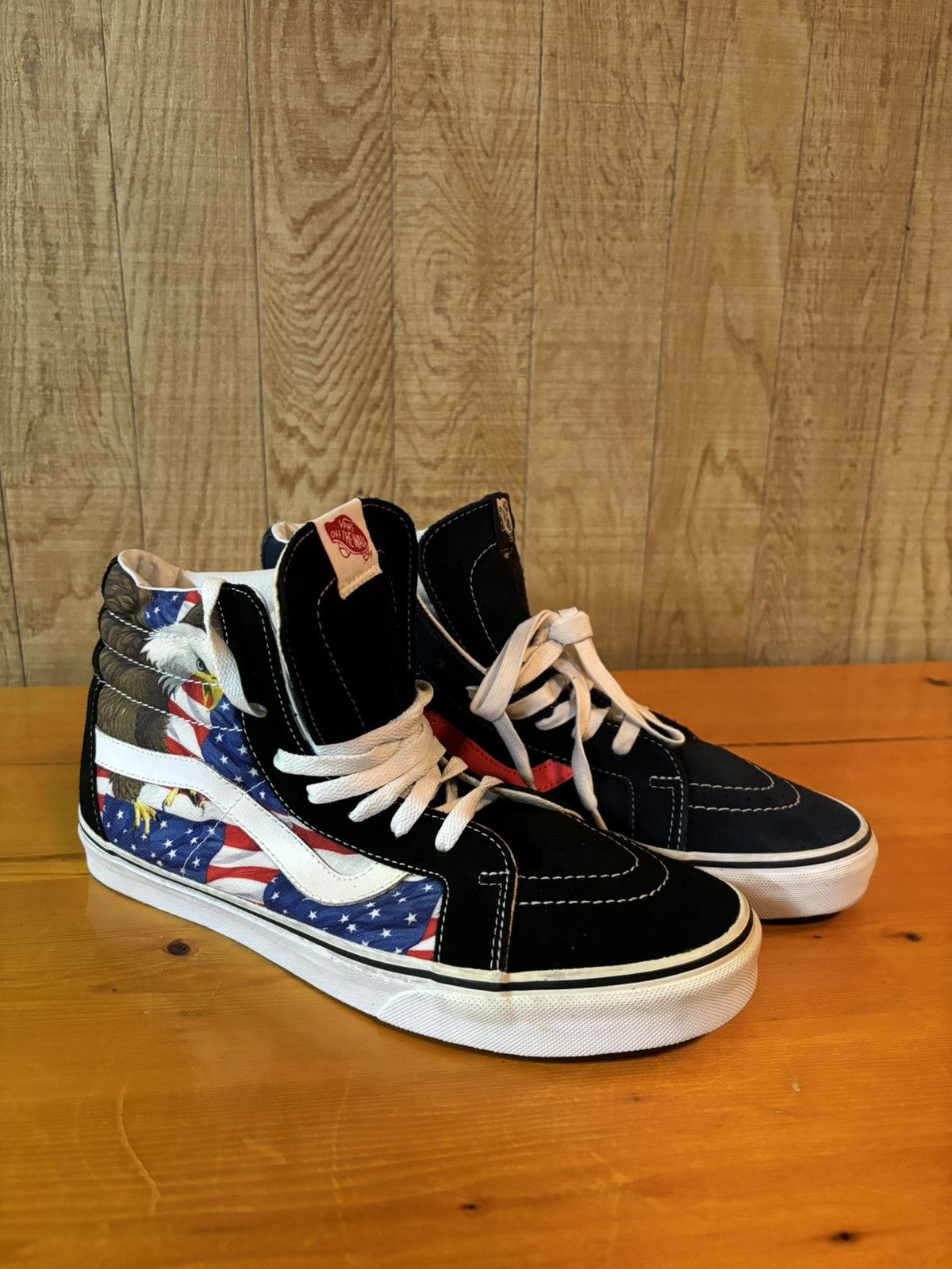 Vans 🔥 Vans Mismatched Skate Hi Size US 10 / EU 43 - 1 Thumbnail