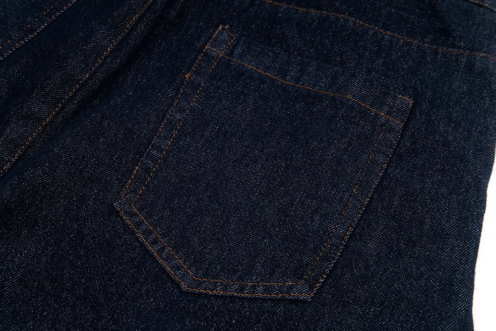 Jean American retro heavy embroidered curved blade jeans Size US 32 / EU 48 - 5 Thumbnail