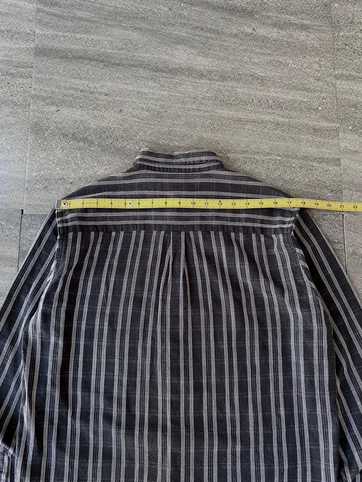 Our Legacy FREE TAX! Cropped Striped Ls Shirts Size US S / EU 44-46 / 1 - 14 Thumbnail