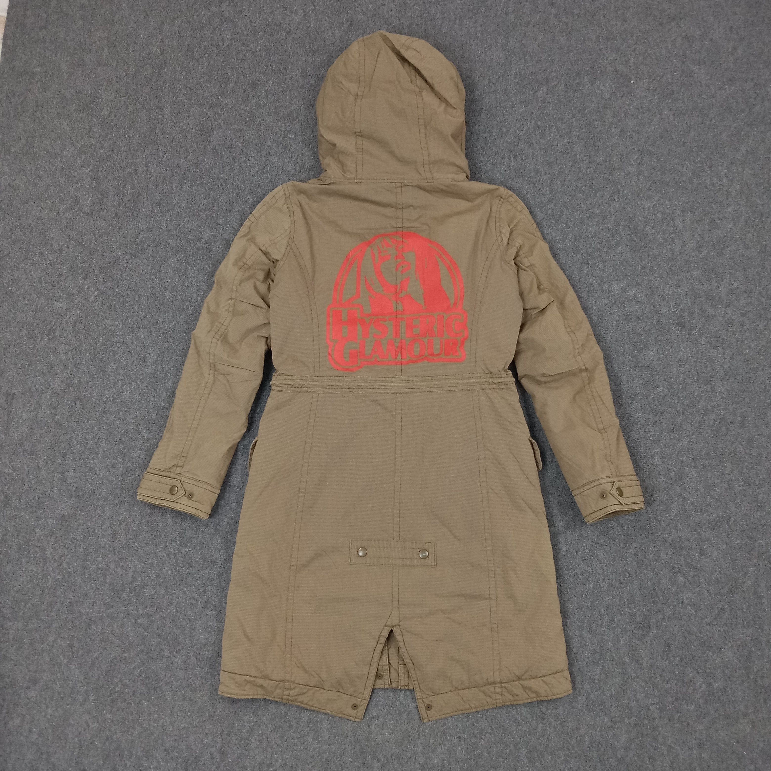 Hysteric Glamour × Japanese Brand × Vintage Hysteric Glamour Japanese Brand Parka Jacket C220N14 Size US S / EU 44-46 / 1 - 1 Thumbnail