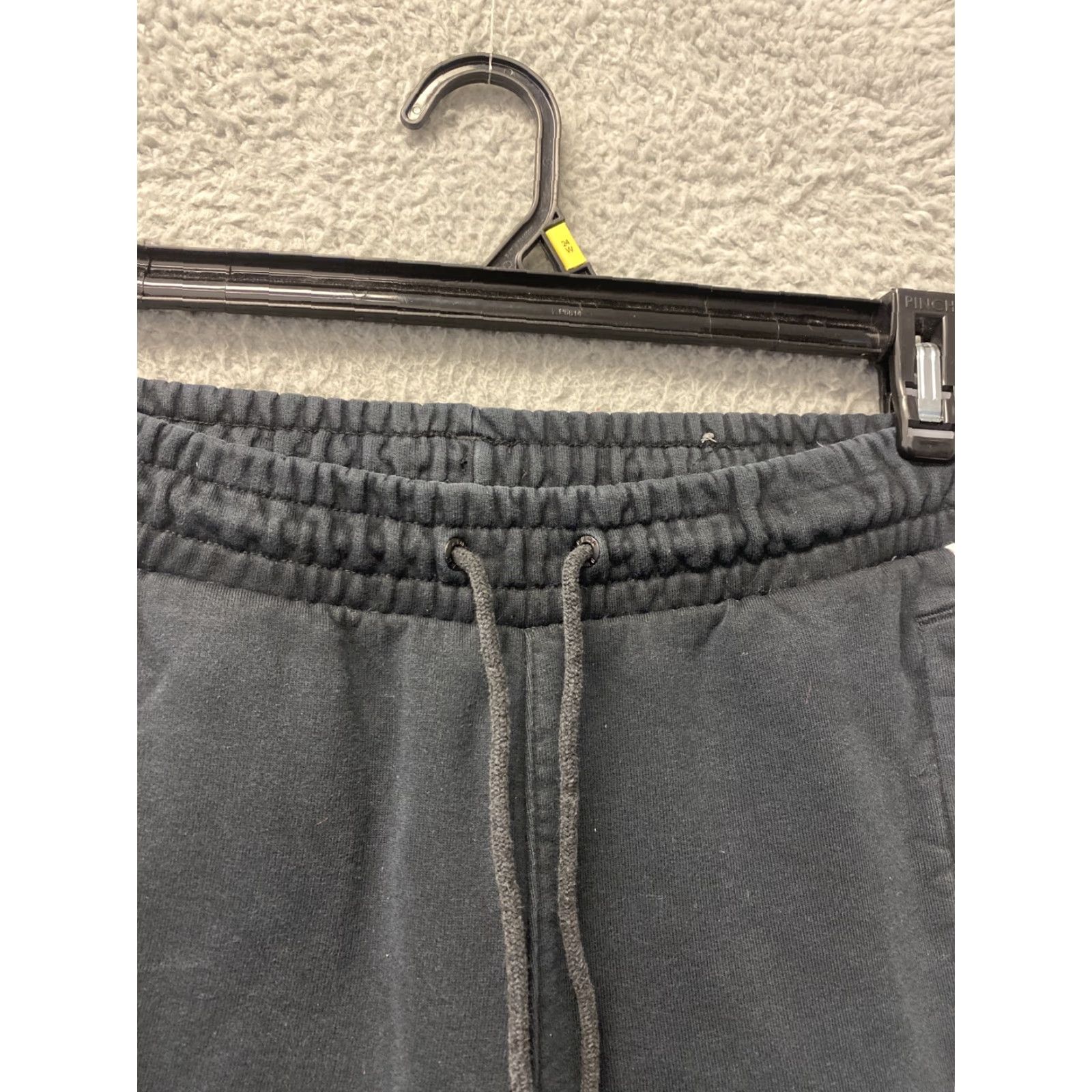 Puma VINTAGE Puma Sweatpants Men Small Black Logo Fleece Straight Leg Activewear Regular Fit Size US 29 - 3 Thumbnail