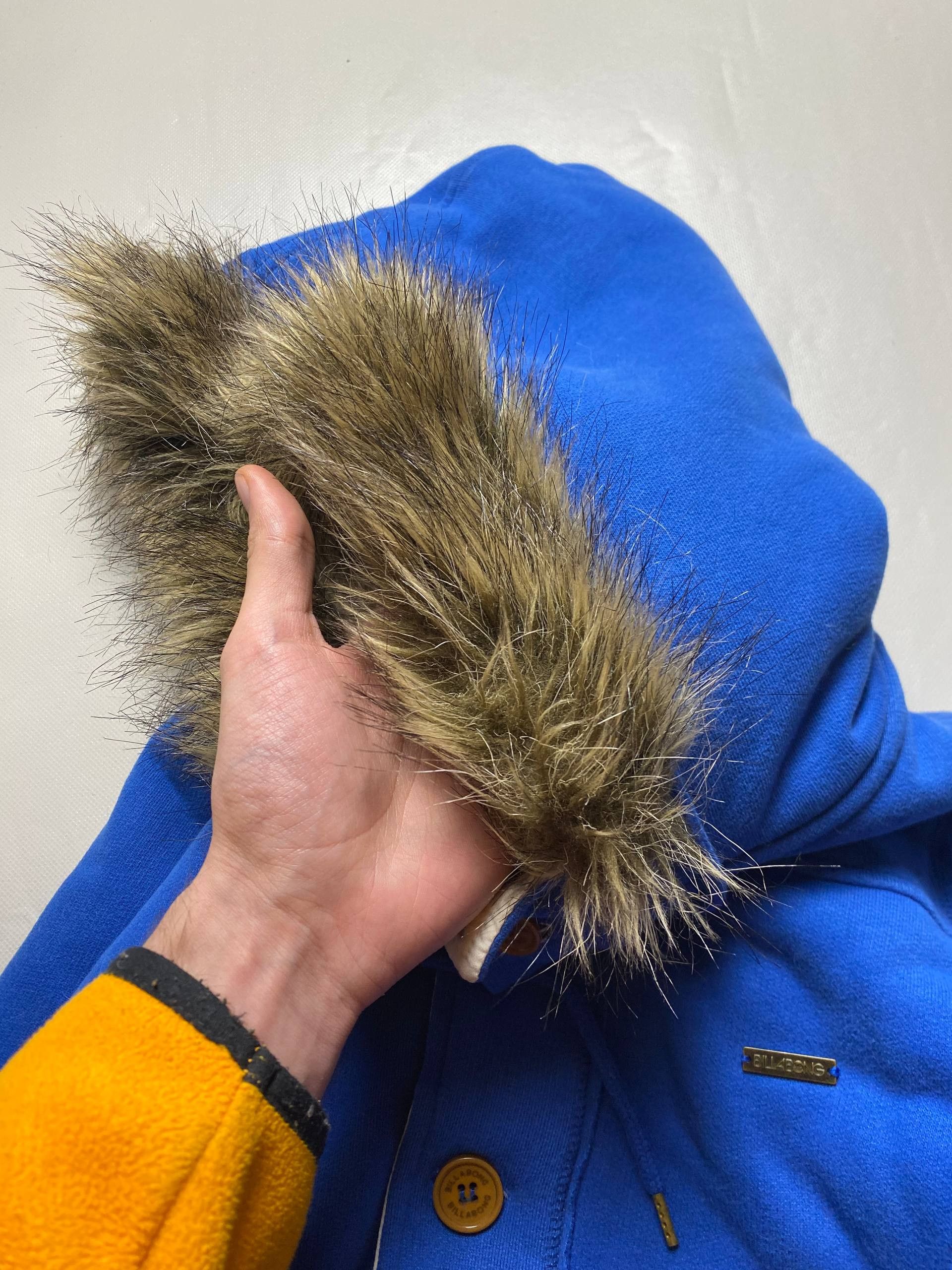 Billabong Vintage Billabong Y2K six was nine fur Zip Hoodie Size US XS / EU 42 / 0 - 13 Thumbnail