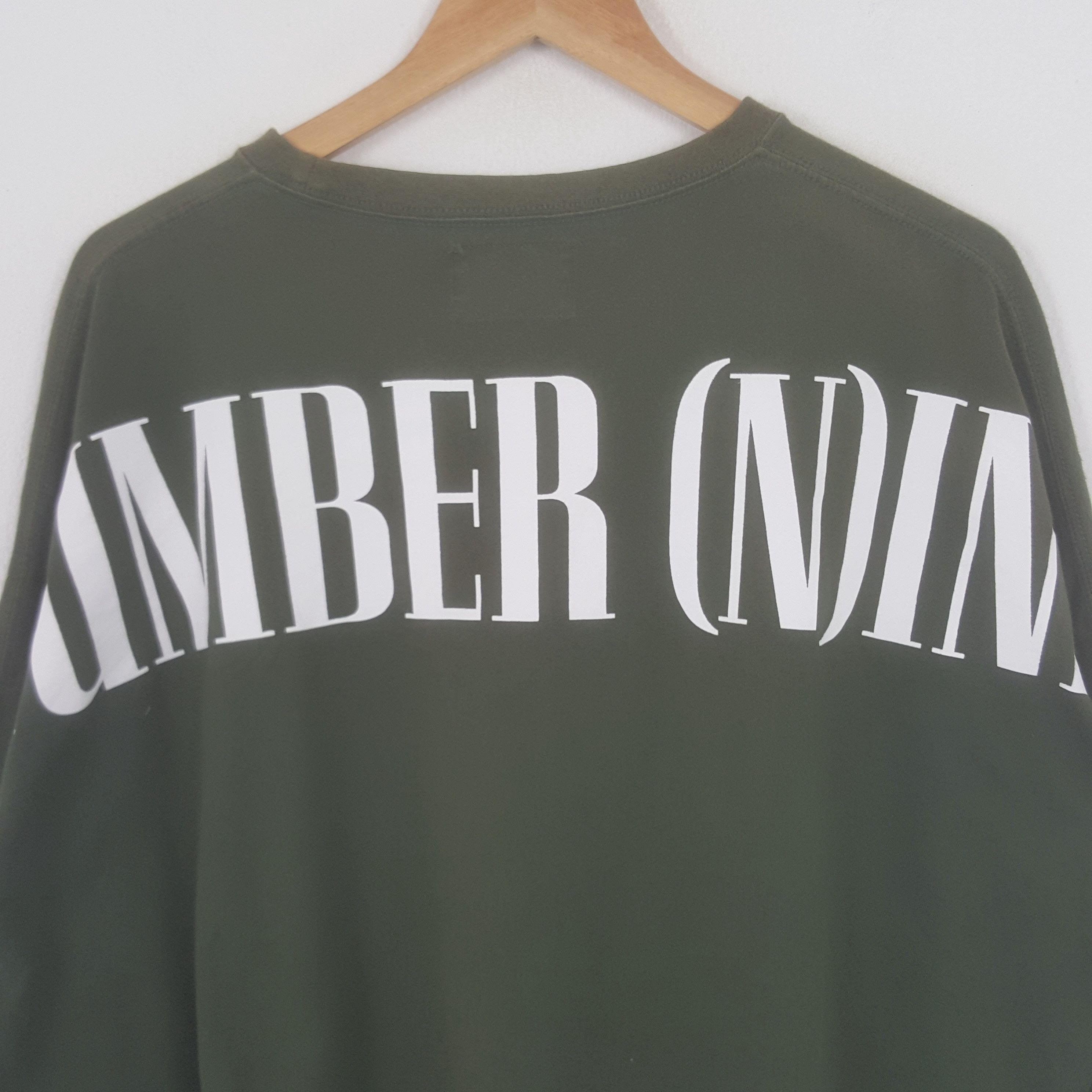 If Six Was Nine × Number (N)ine × Vintage Vintage Number (N)ine Japanese Brand Spellout TShirt Size US XXL / EU 58 / 5 - 2 Thumbnail