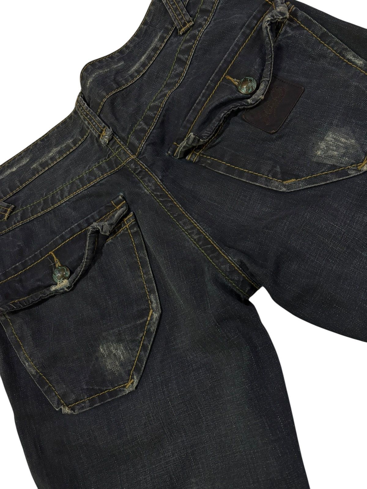 Other Vtg Y2k Stitch’s Nebraska Flared Jeans Size US 31 - 5 Thumbnail