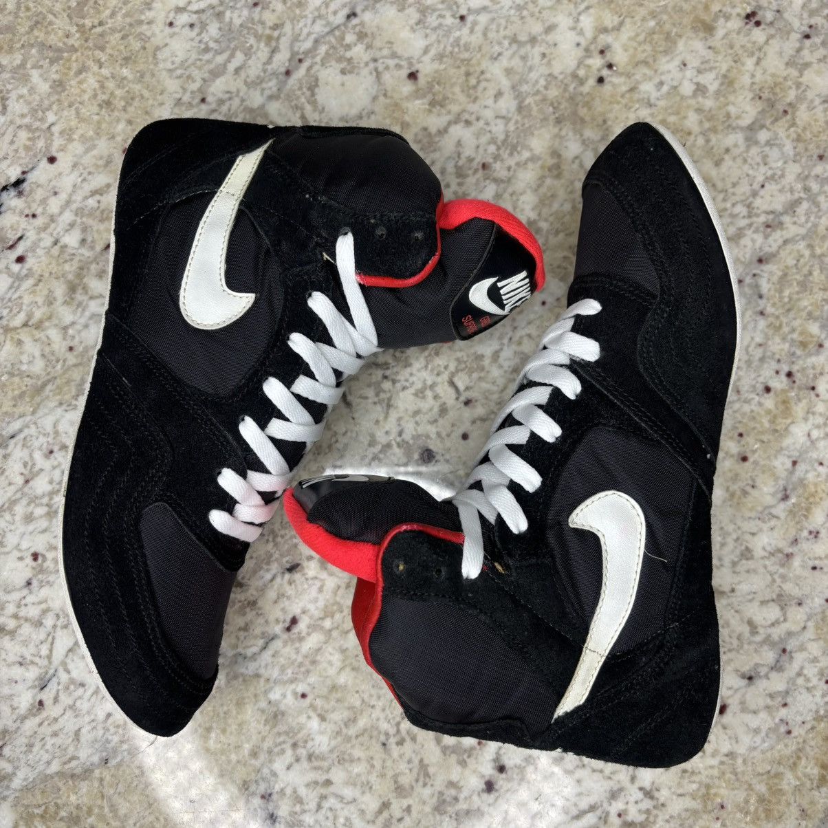 Nike size 8.5-Nike Supreme Greco WrestlingShoe 1990s Clean No Box Size US 8.5 / EU 41-42 - 19 Thumbnail