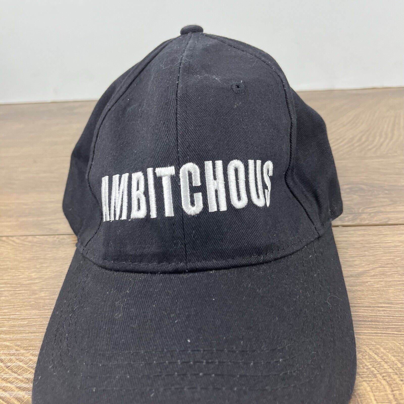 Other Ambitchous Hat Ambitchous Hat Black Hat Adjustable Black Adu Size ONE SIZE - 6 Thumbnail