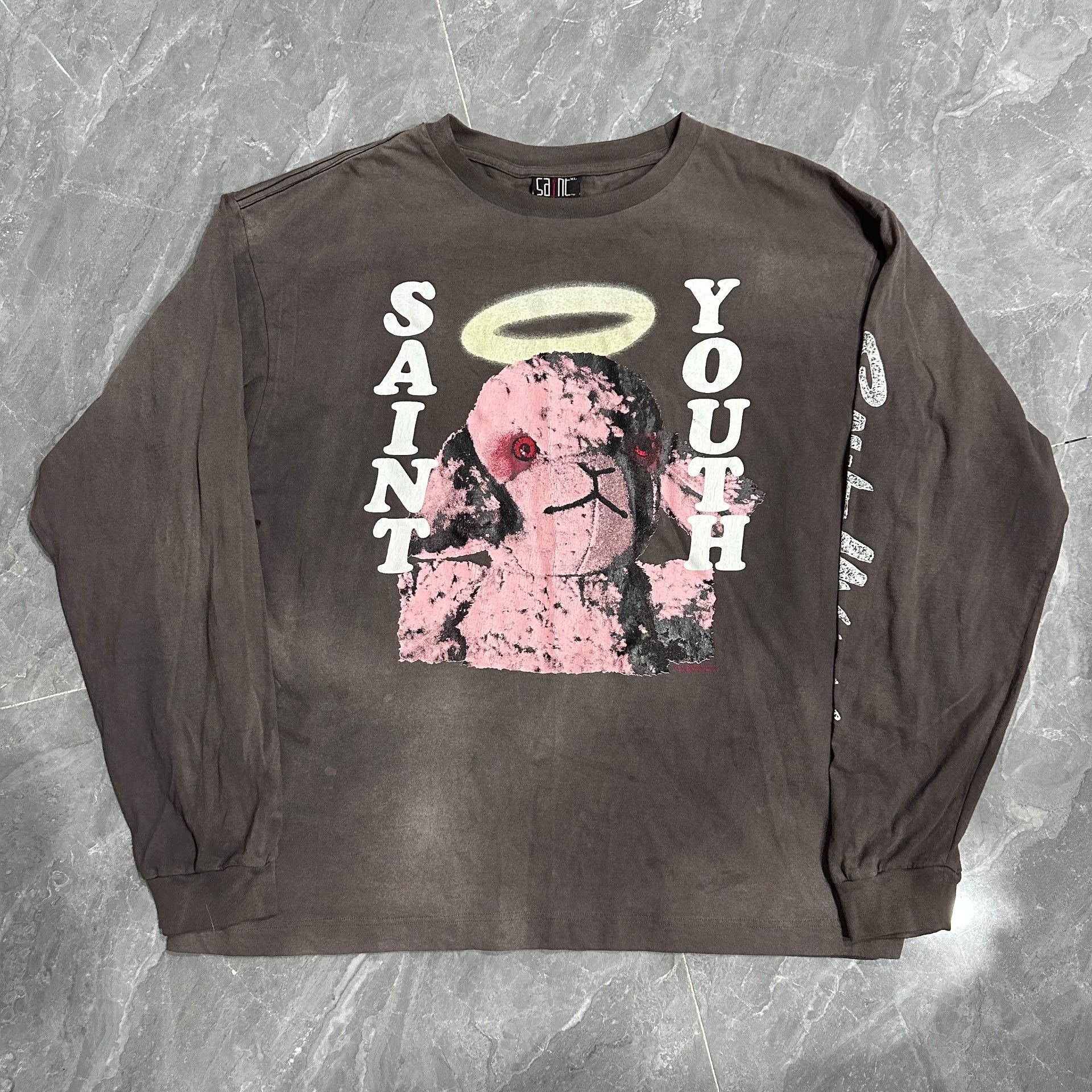 Saint Michael Saint Michael Dolly cloned sheep washed long-sleeved shirt Size US XL / EU 56 / 4 - 1 Thumbnail