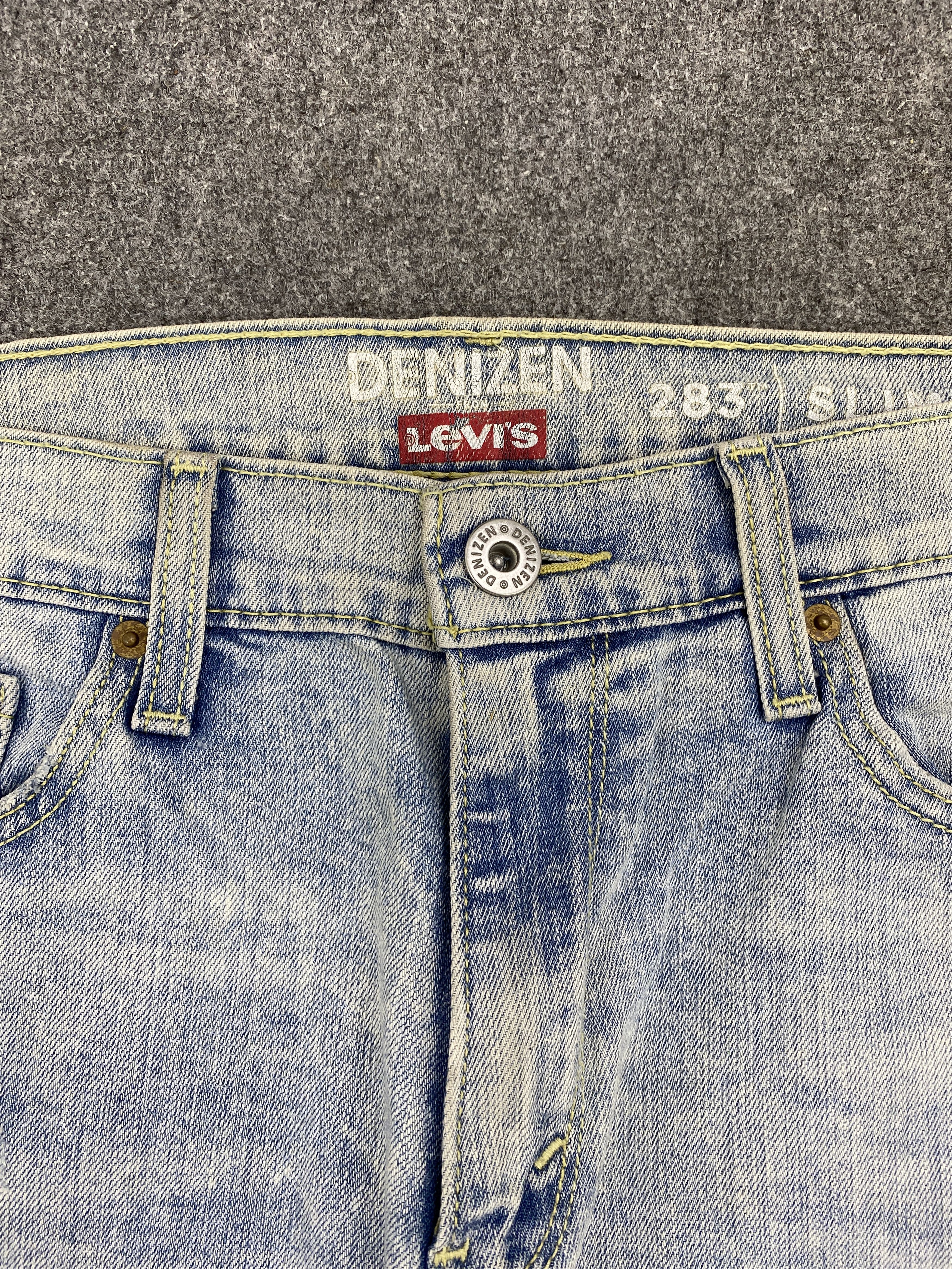 Levi's Vintage Levis 521 Denizen Light Wash Jeans S0030 Size US 34 / EU 50 - 9 Thumbnail