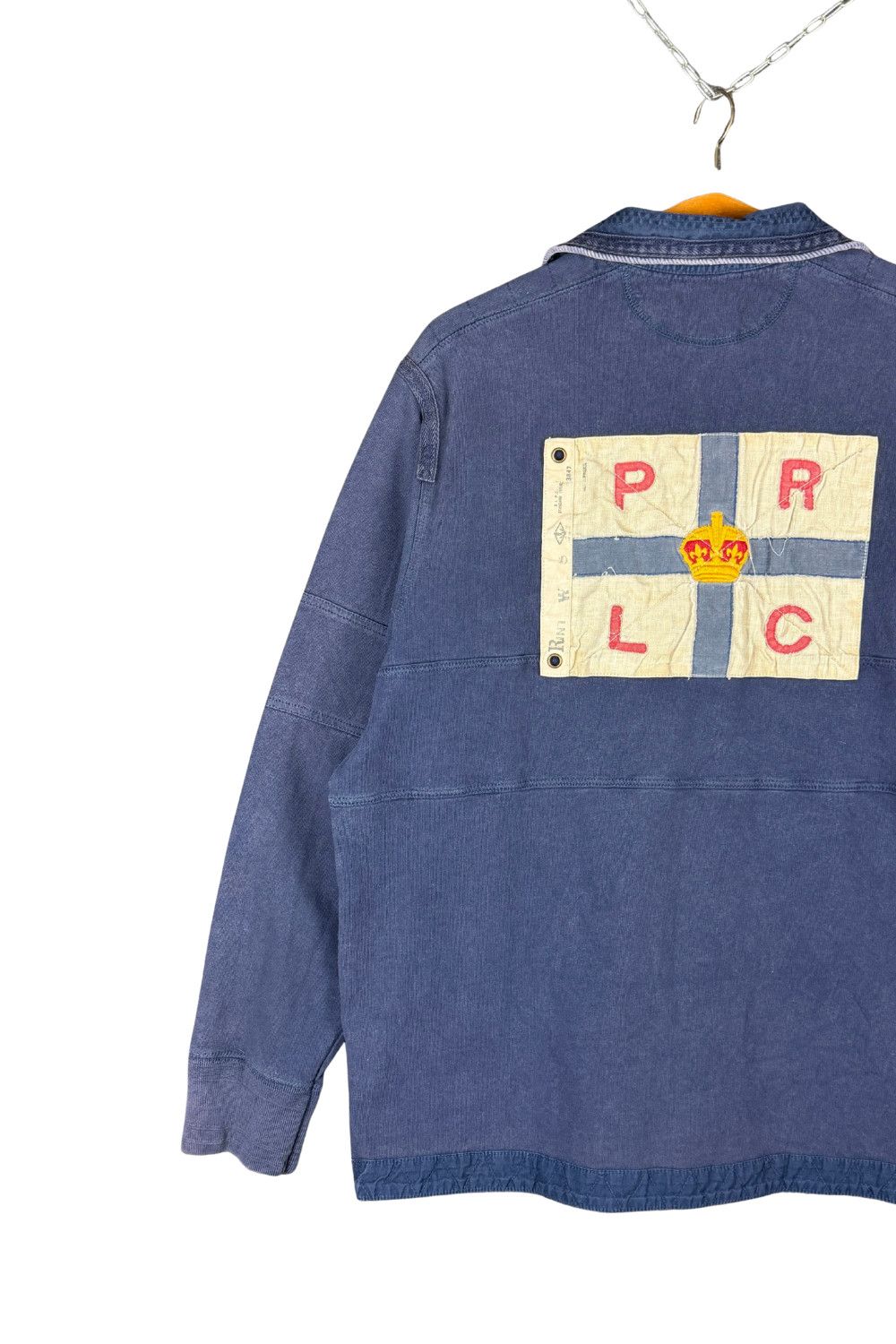 Polo Ralph Lauren Polo RL Naval Tailors PRLC Flag Popover Sweatshirt XL Size US XL / EU 56 / 4 - 20 Thumbnail