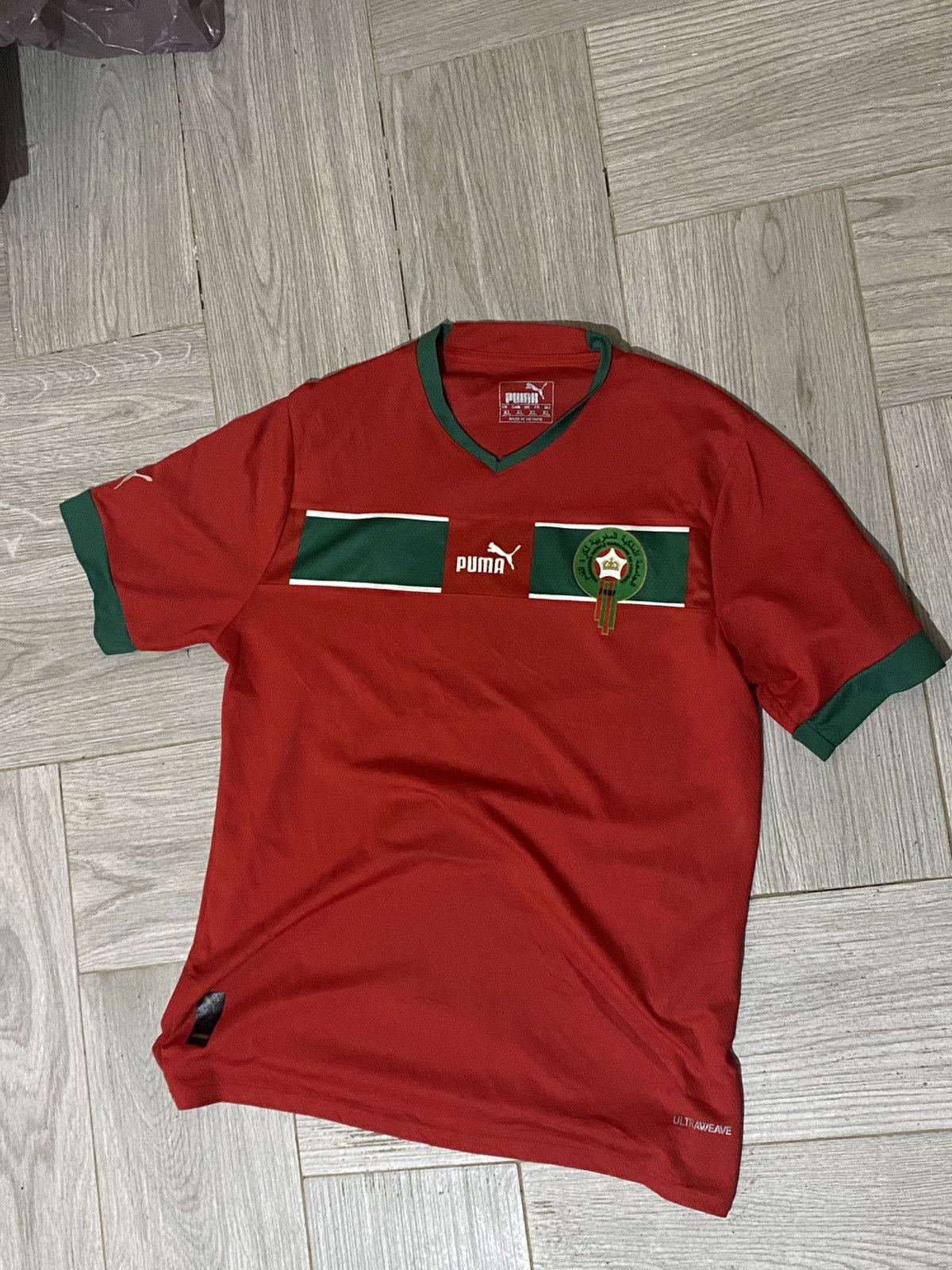 Puma Moroccan Jersey 2023-2024 Size US XL / EU 56 / 4 - 1 Thumbnail