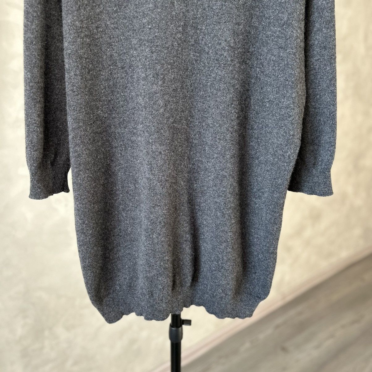 Brunello Cucinelli Brunello Cucinelli 100% CASHMERE Sweater Dress Size S / US 4 / IT 40 - 3 Thumbnail