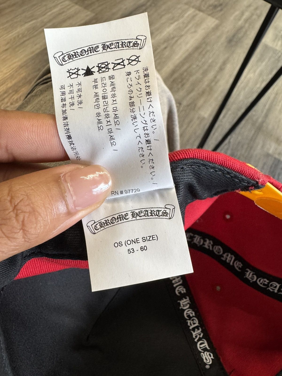 Chrome Hearts Chrome Hearts CH Baseball Hat Size ONE SIZE - 5 Thumbnail