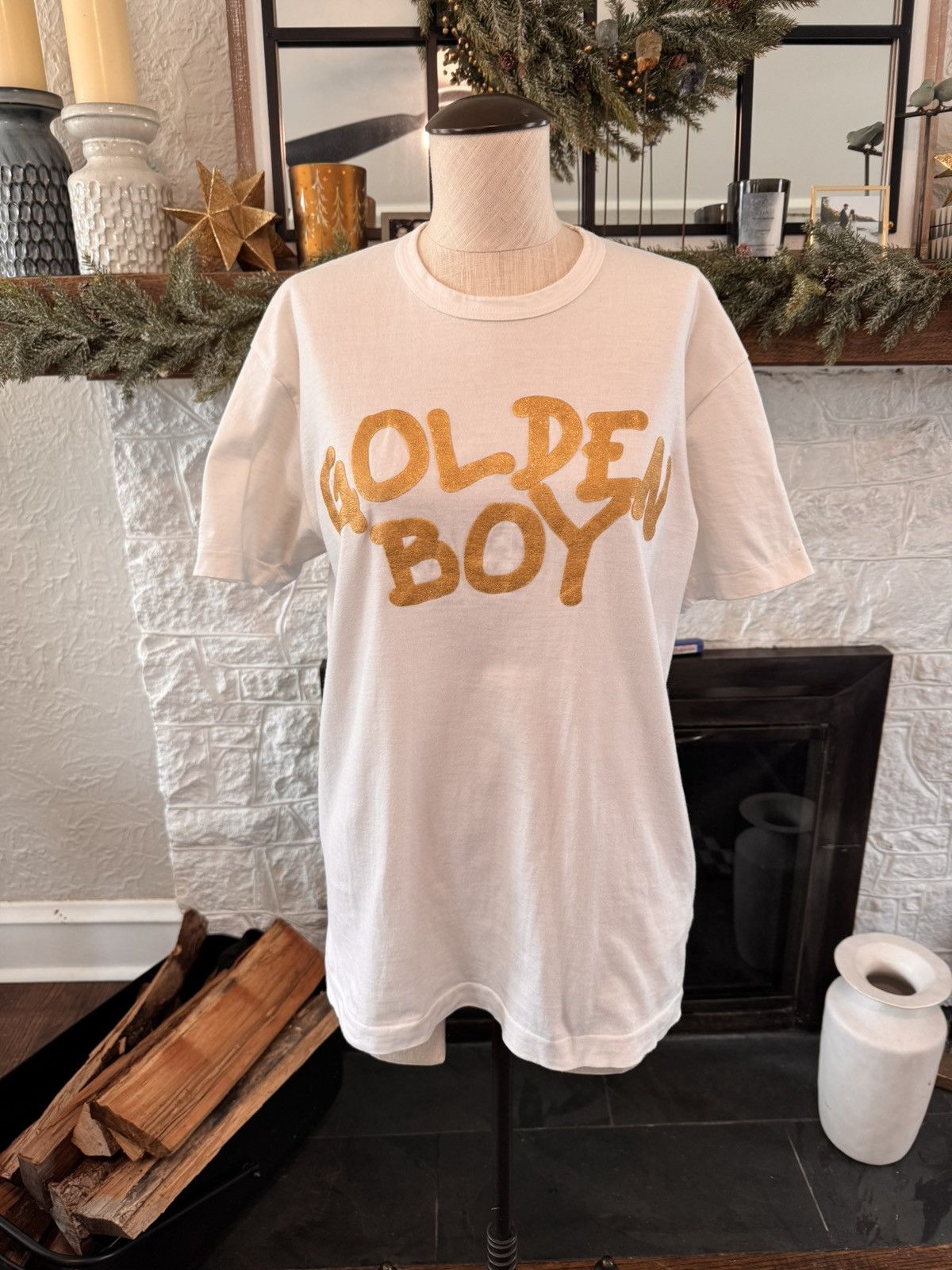 Comme des Garcons Homme Plus Comme des Garcons Homme Plus Golden Boy T-Shirt Size US M / EU 48-50 / 2 - 1 Thumbnail