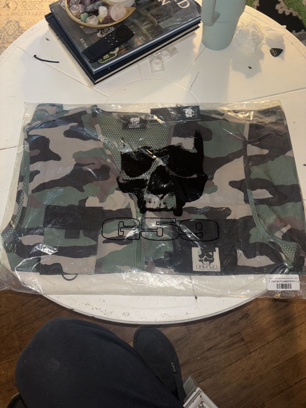 G59 Records G59 Tactical Vest (Woodland Camo) Size ONE SIZE - 1 Thumbnail
