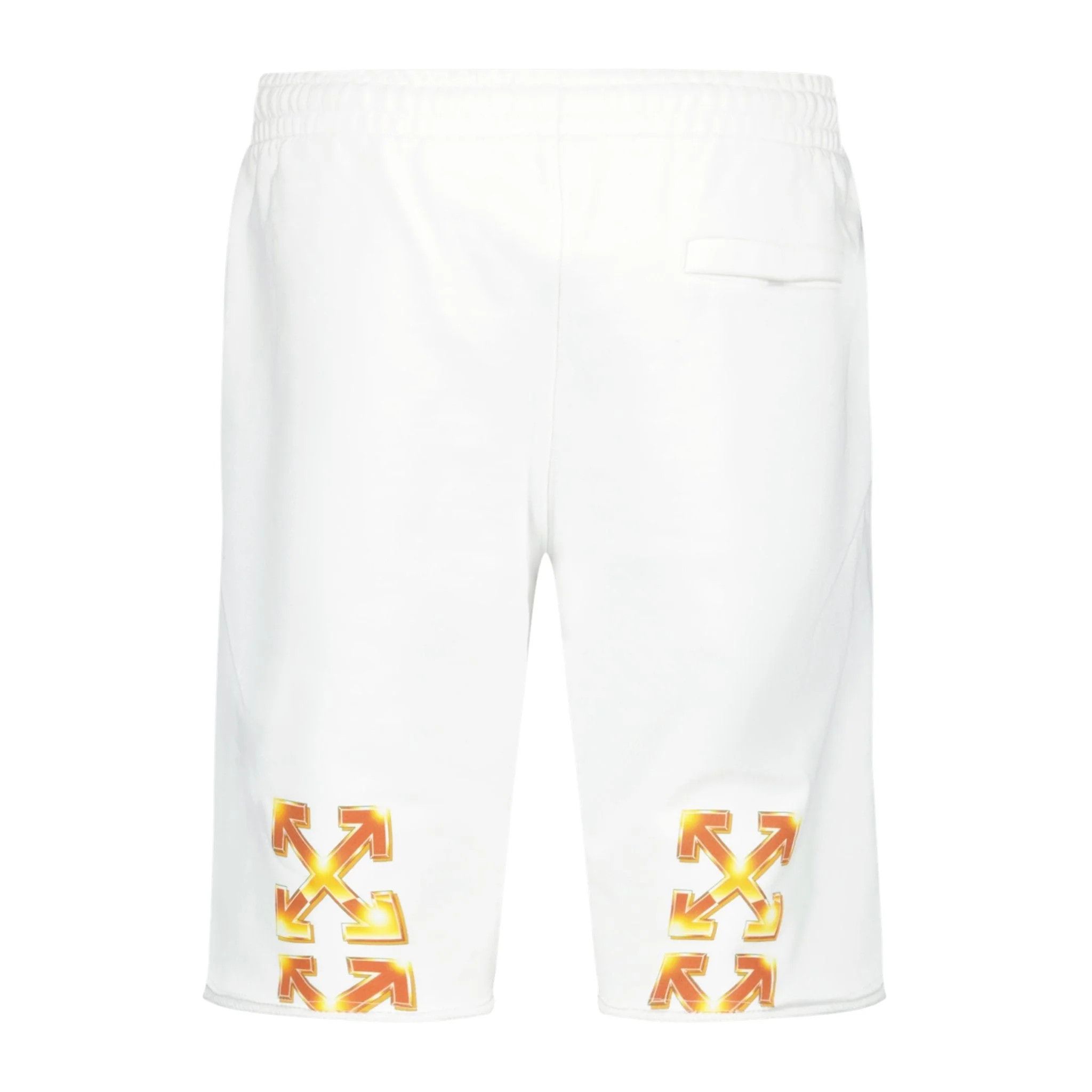 Off-White o1gr1nt0125 Orange Metal Arrow Short in White Size US 32 / EU 48 - 2 Thumbnail