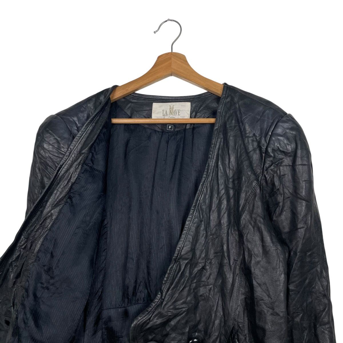 Other La Nave Femme Leather Jacket Size M / US 6-8 / IT 42-44 - 10 Thumbnail