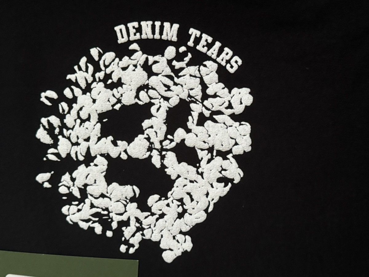 DENIM TEARS Black Denim Tears University Tee Size US L / EU 52-54 / 3 - 9 Thumbnail