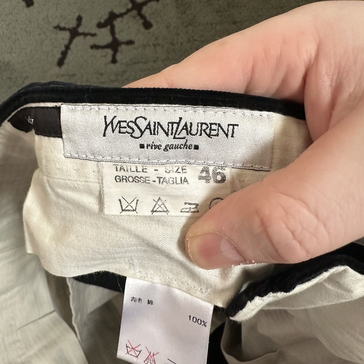 Tom Ford × Yves Saint Laurent Yves Saint Laurent Rive Gauche Archive Corduroy Pants Size US 30 / EU 46 - 4 Thumbnail