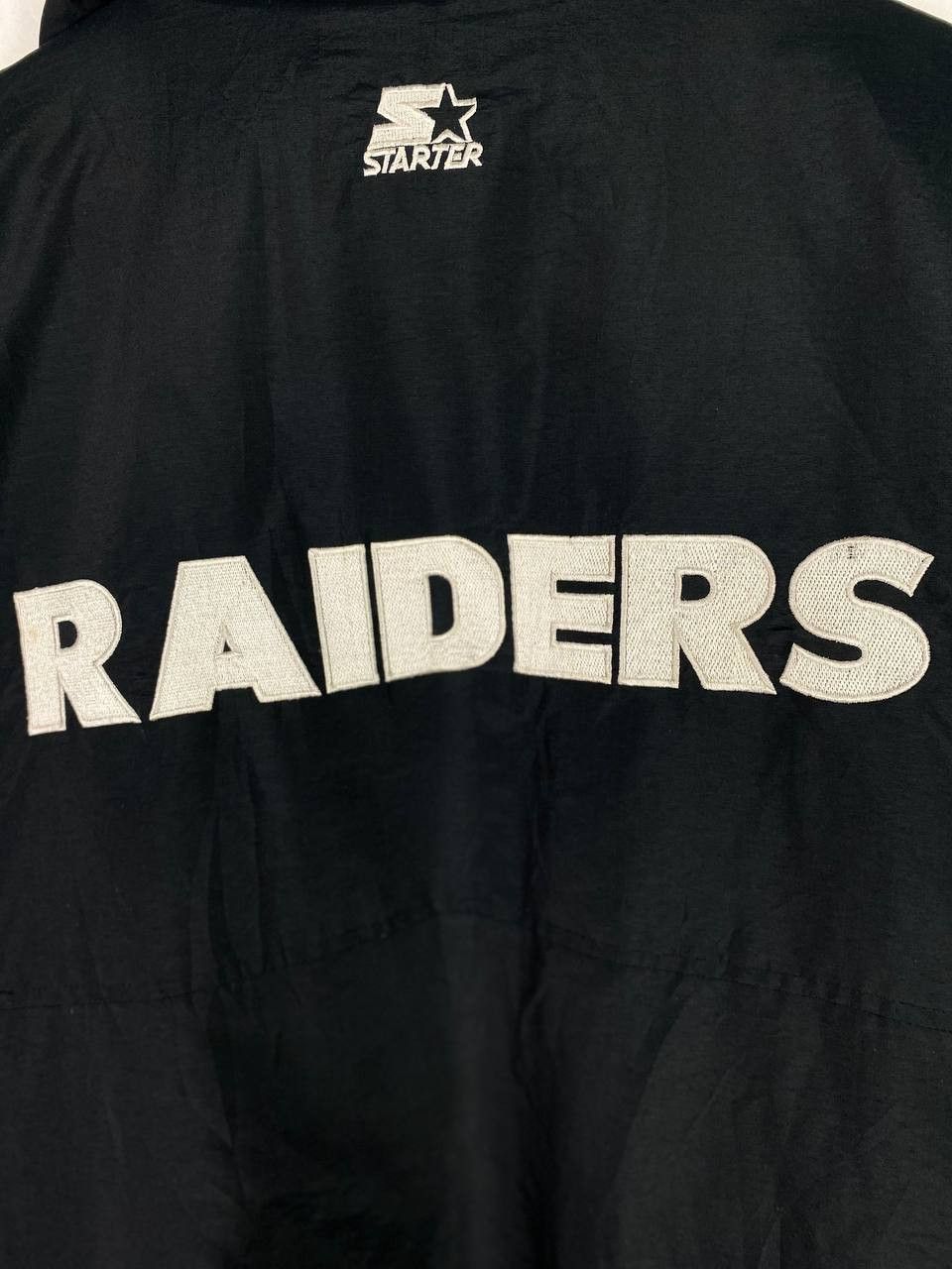 Starter vintage 90s NFL oakland raiders by starter jacket embroided Size US XL / EU 56 / 4 - 15 Thumbnail