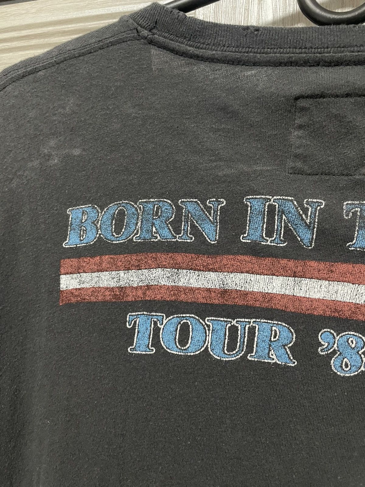 Band Tees Vintage 84-85 Bruce Springsteen Born in The USA Tour T-Shirt Size US L / EU 52-54 / 3 - 11 Thumbnail